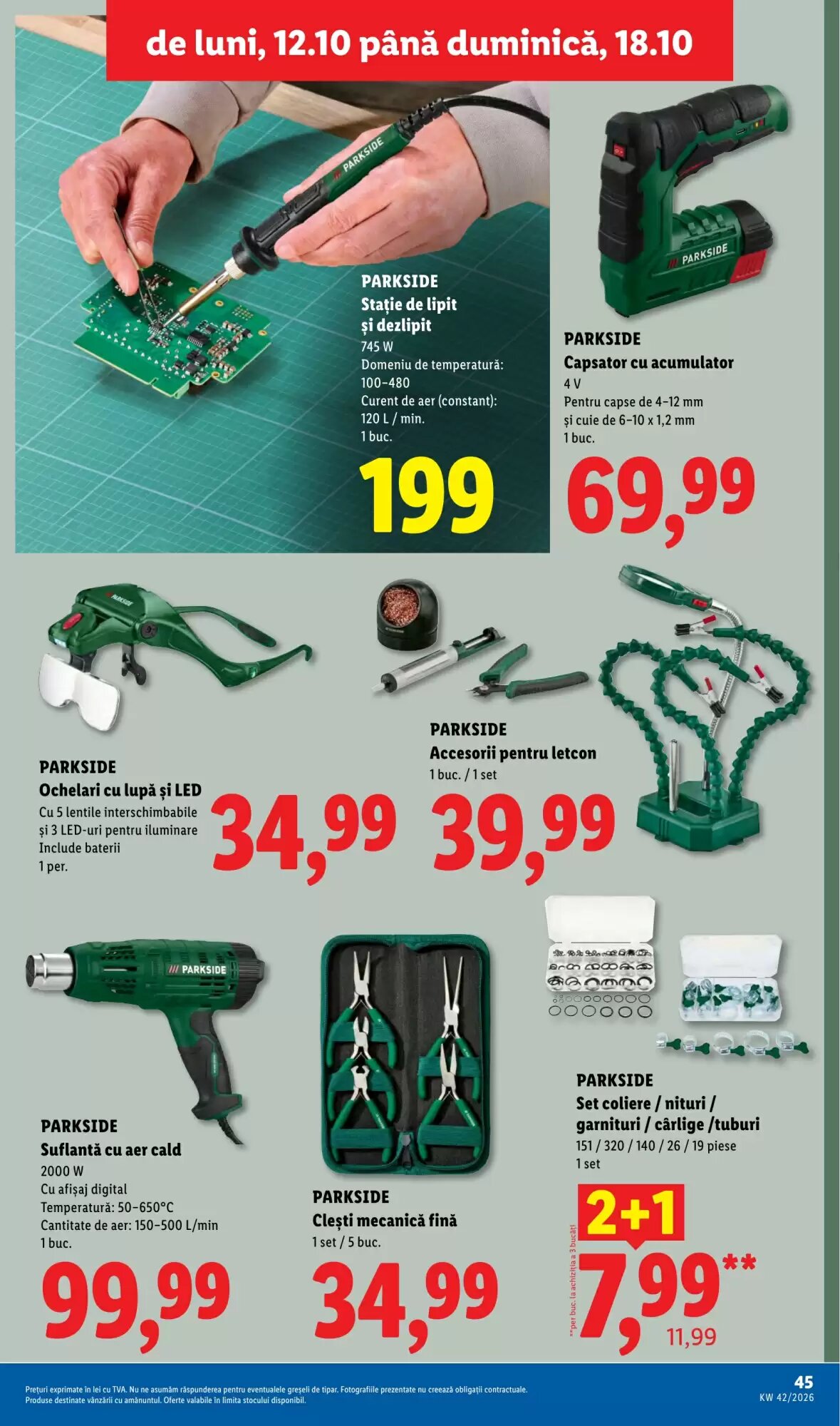 Catalogul cu oferte Lidl valabil de la 12.10.2026 - Pagina 45.