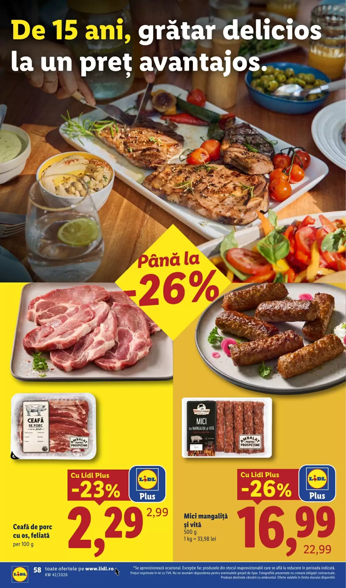 Catalogul cu oferte Lidl valabil de la 12.10.2026 - Pagina 58.