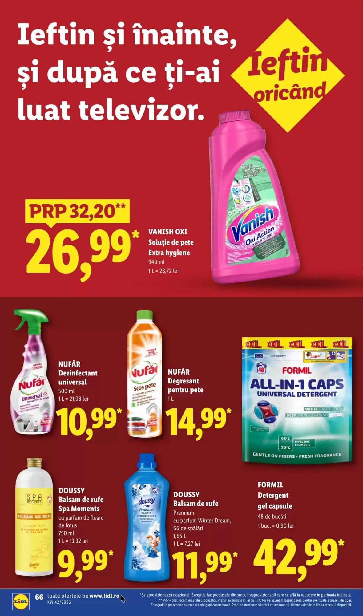 Catalogul cu oferte Lidl valabil de la 12.10.2026 - Pagina 66.