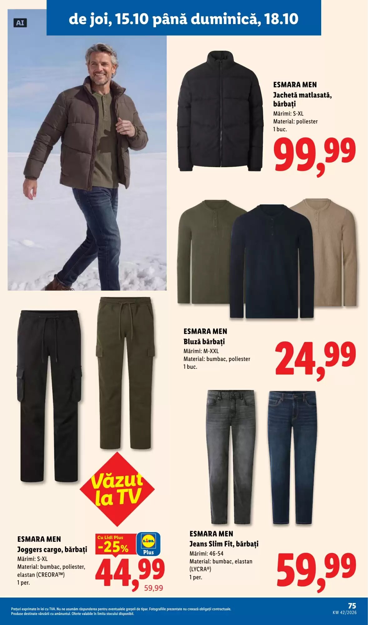 Catalogul cu oferte Lidl valabil de la 12.10.2026 - Pagina 75.