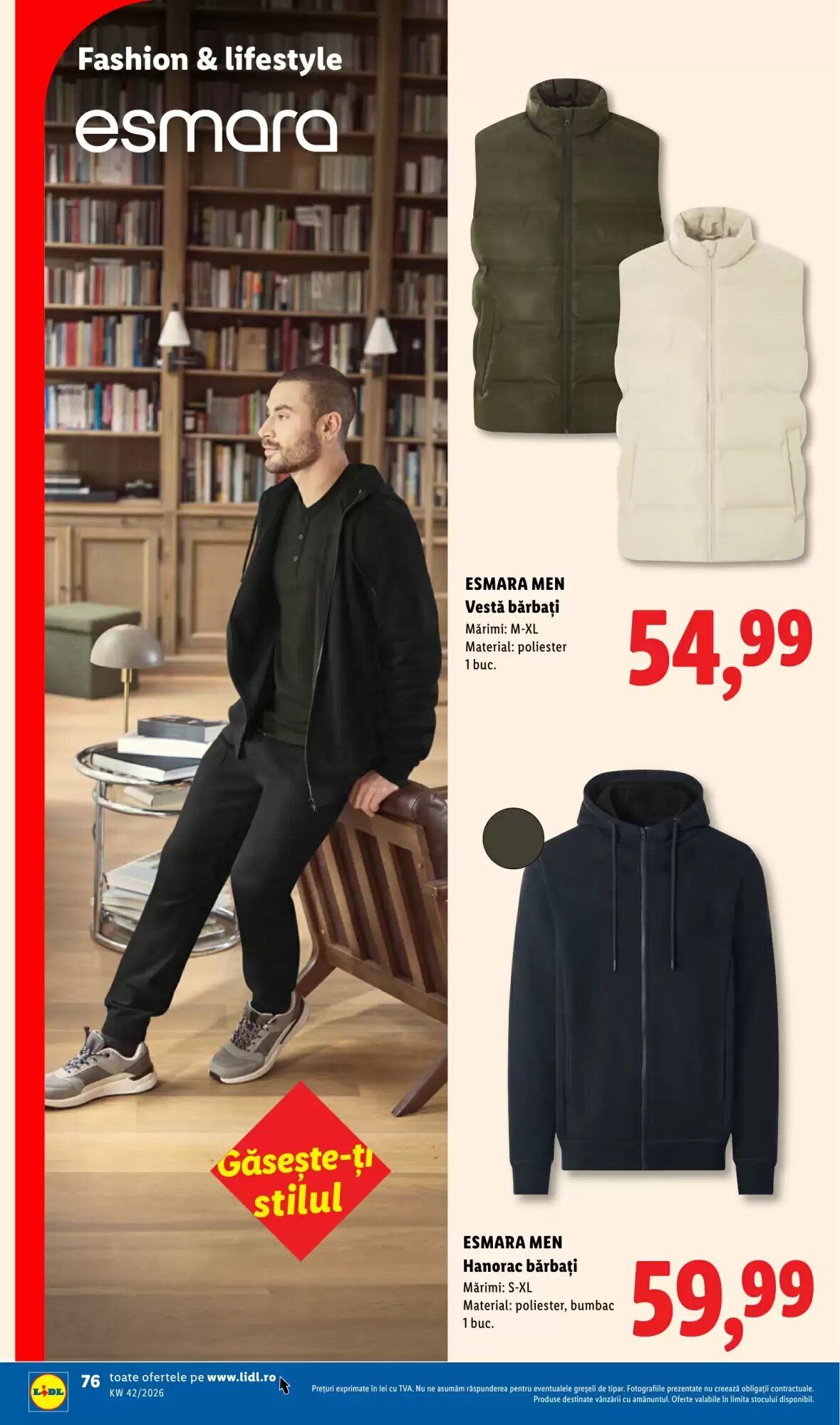 Catalogul cu oferte Lidl valabil de la 12.10.2026 - Pagina 76.