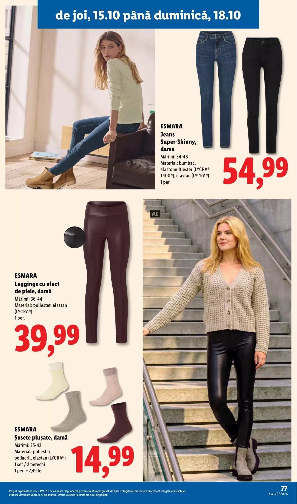 Catalogul cu oferte Lidl valabil de la 12.10.2026 - Pagina 77.