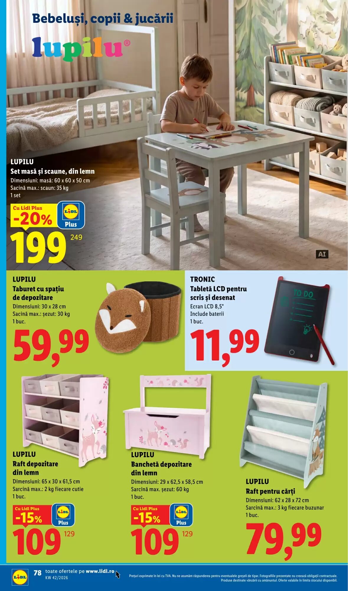 Catalogul cu oferte Lidl valabil de la 12.10.2026 - Pagina 78.