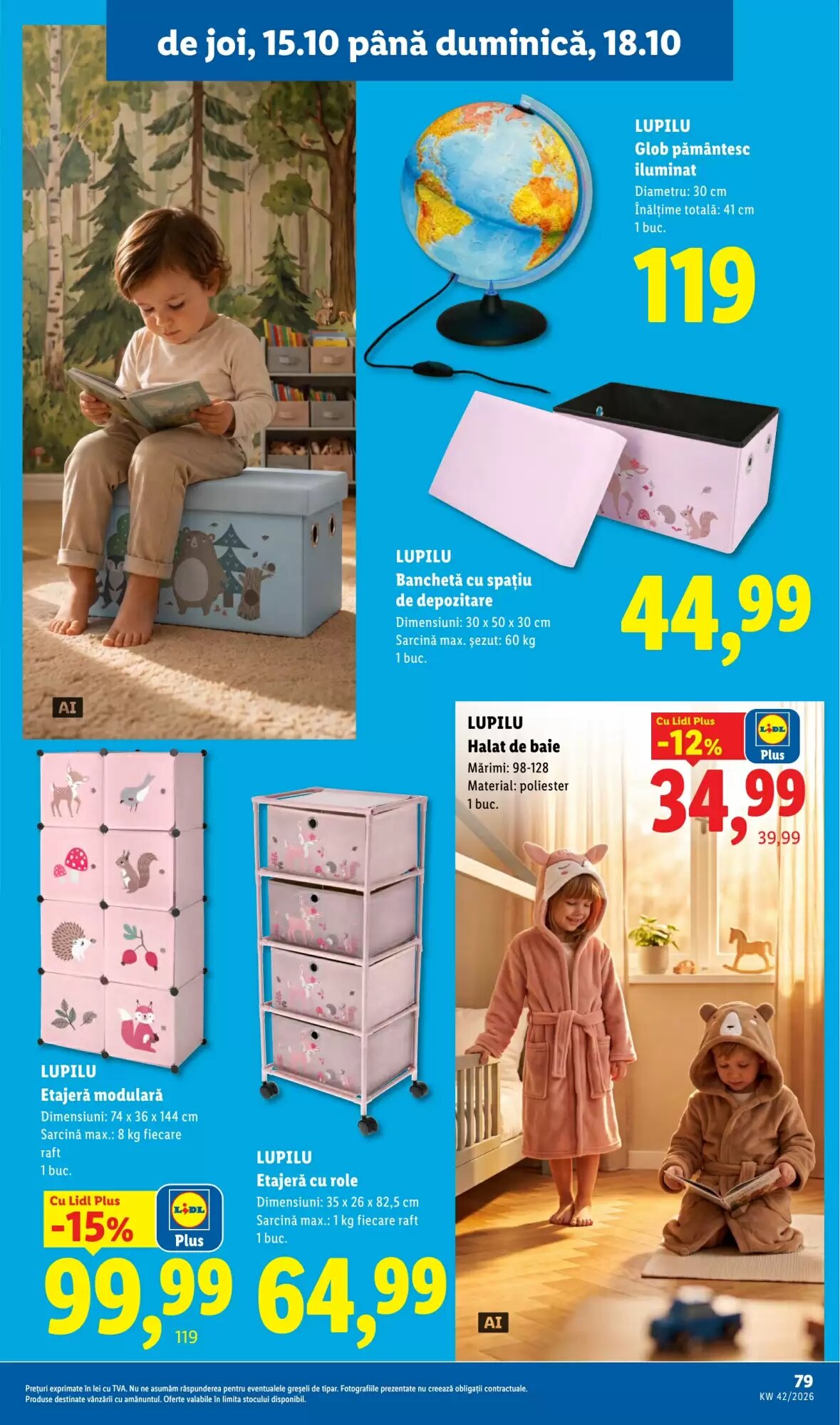 Catalogul cu oferte Lidl valabil de la 12.10.2026 - Pagina 79.