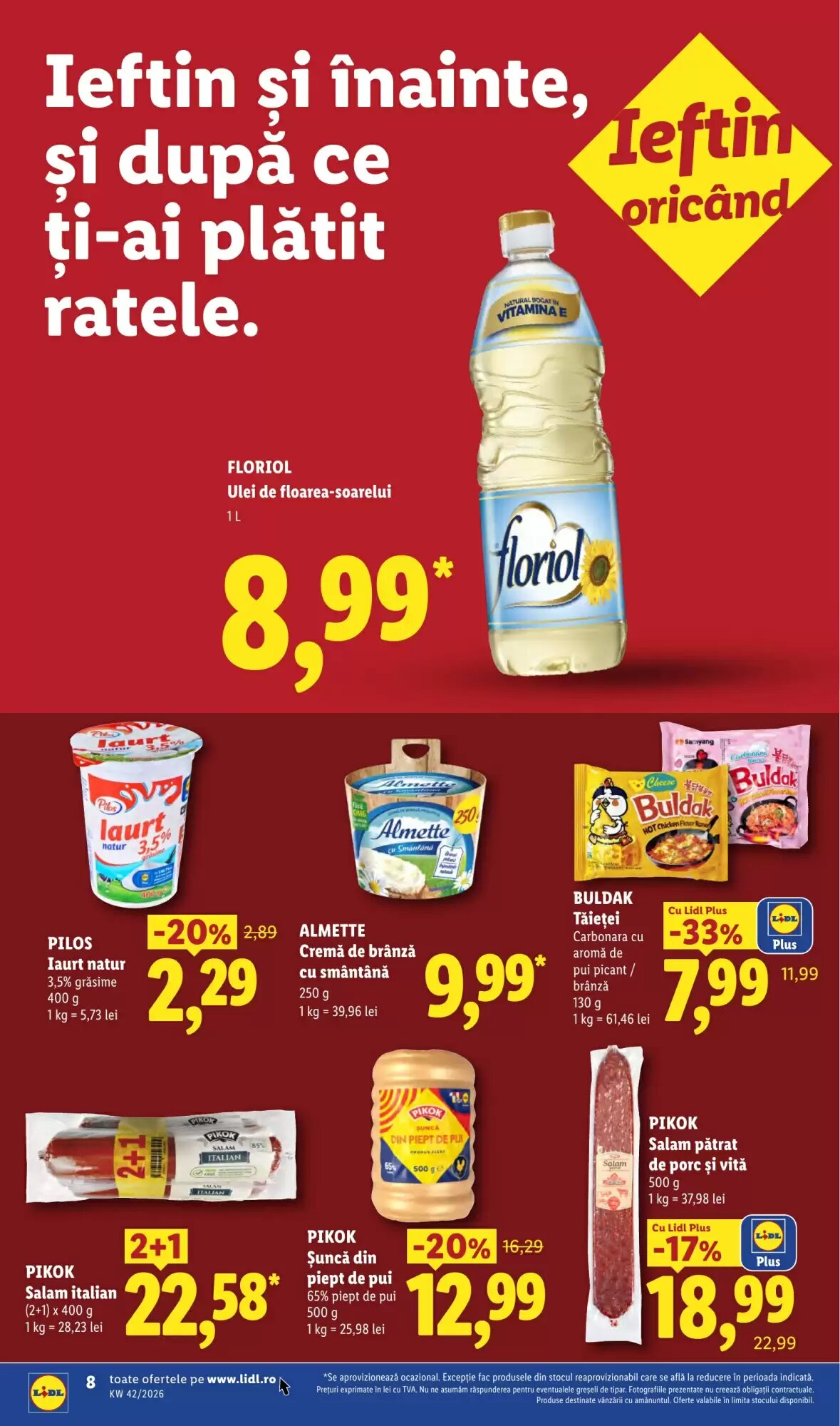 Catalogul cu oferte Lidl valabil de la 12.10.2026 - Pagina 8.