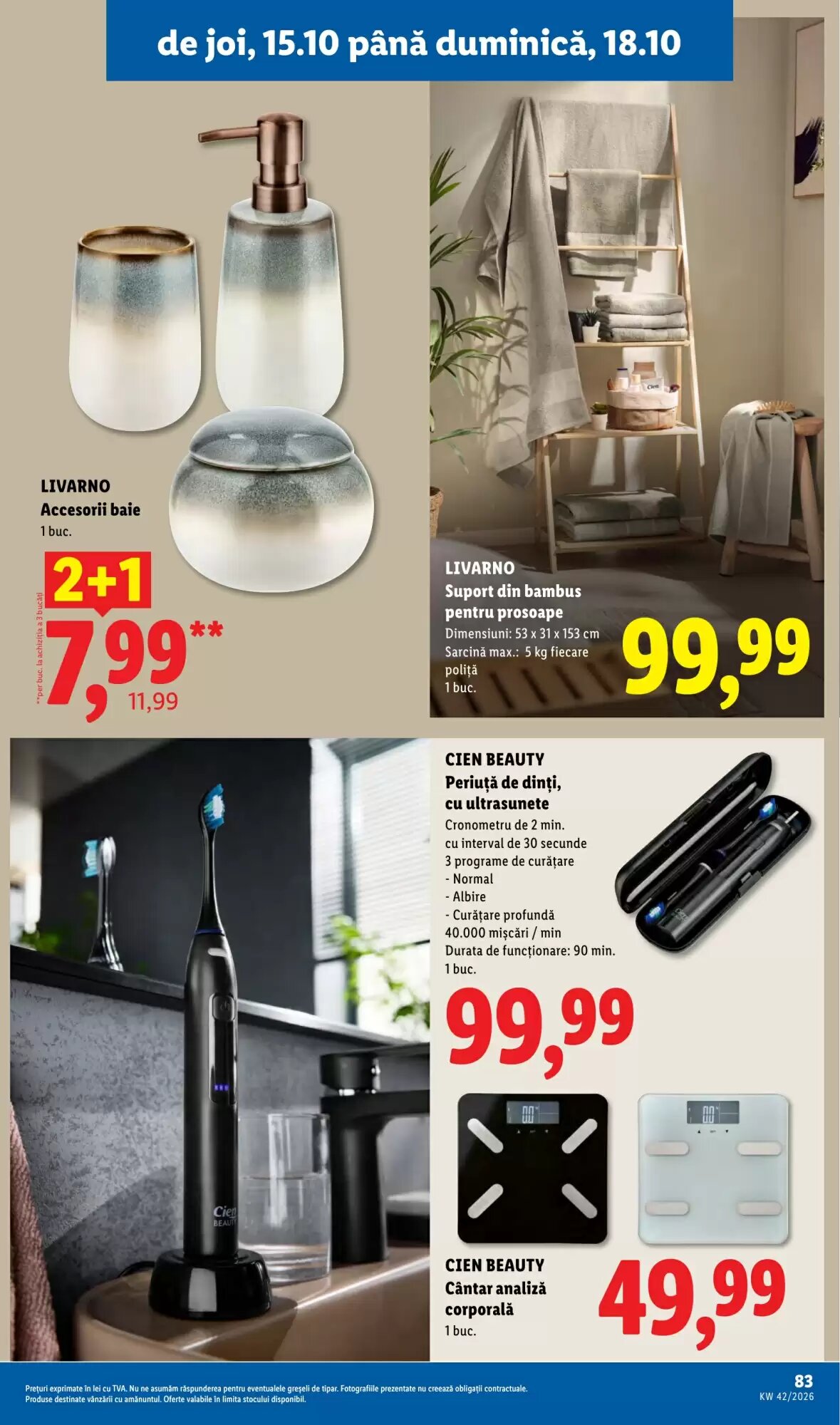 Catalogul cu oferte Lidl valabil de la 12.10.2026 - Pagina 83.