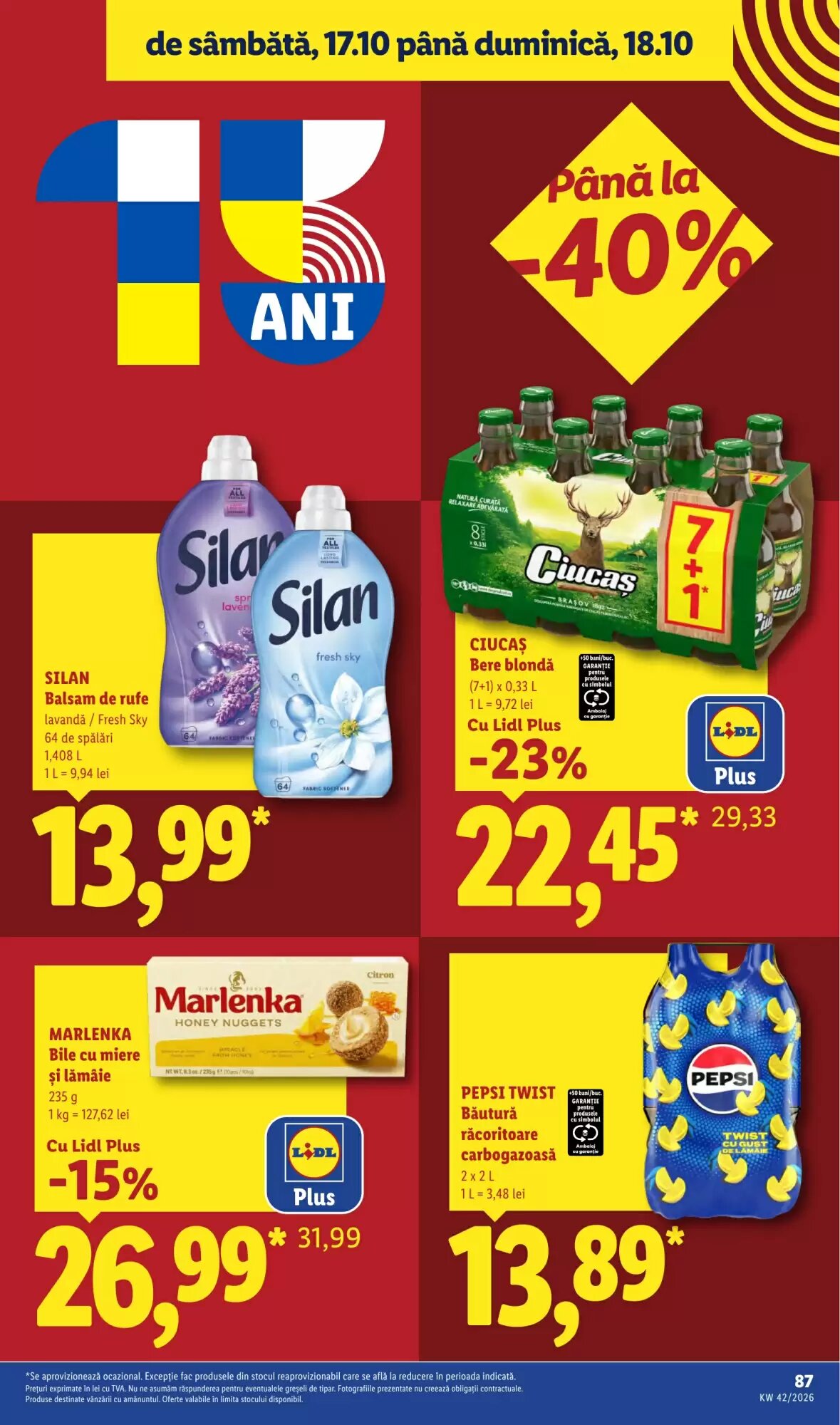 Catalogul cu oferte Lidl valabil de la 12.10.2026 - Pagina 87.