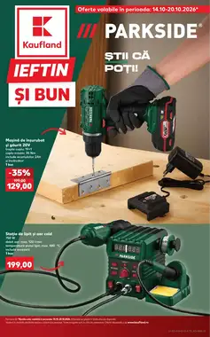 Catalogul cu oferte Kaufland valabil de la 14.10.2026