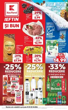 Catalogul cu oferte Kaufland valabil de la 14.10.2026