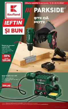 Catalogul cu oferte Kaufland valabil de la 14.10.2026