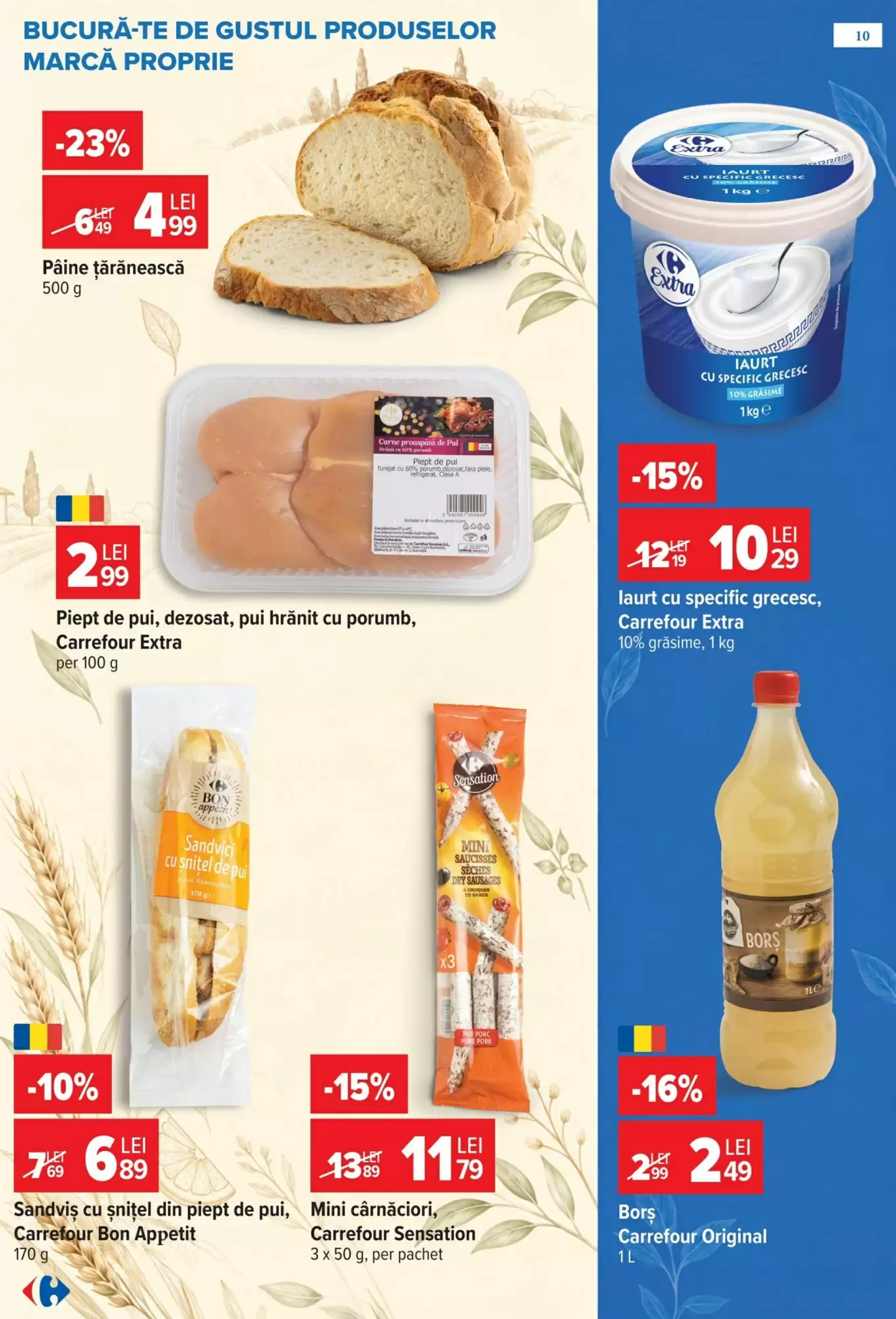 Catalogul cu oferte Carrefour valabil de la 14.10.2026 - Pagina 10.