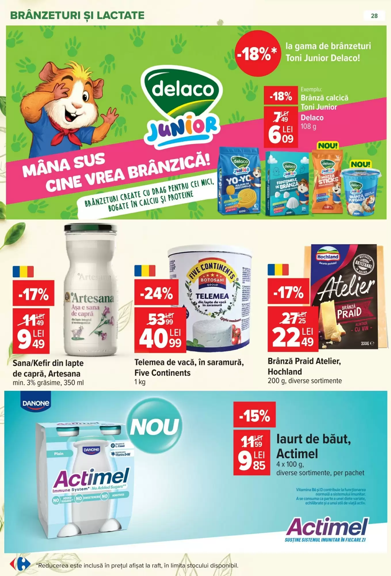 Catalogul cu oferte Carrefour valabil de la 14.10.2026 - Pagina 28.