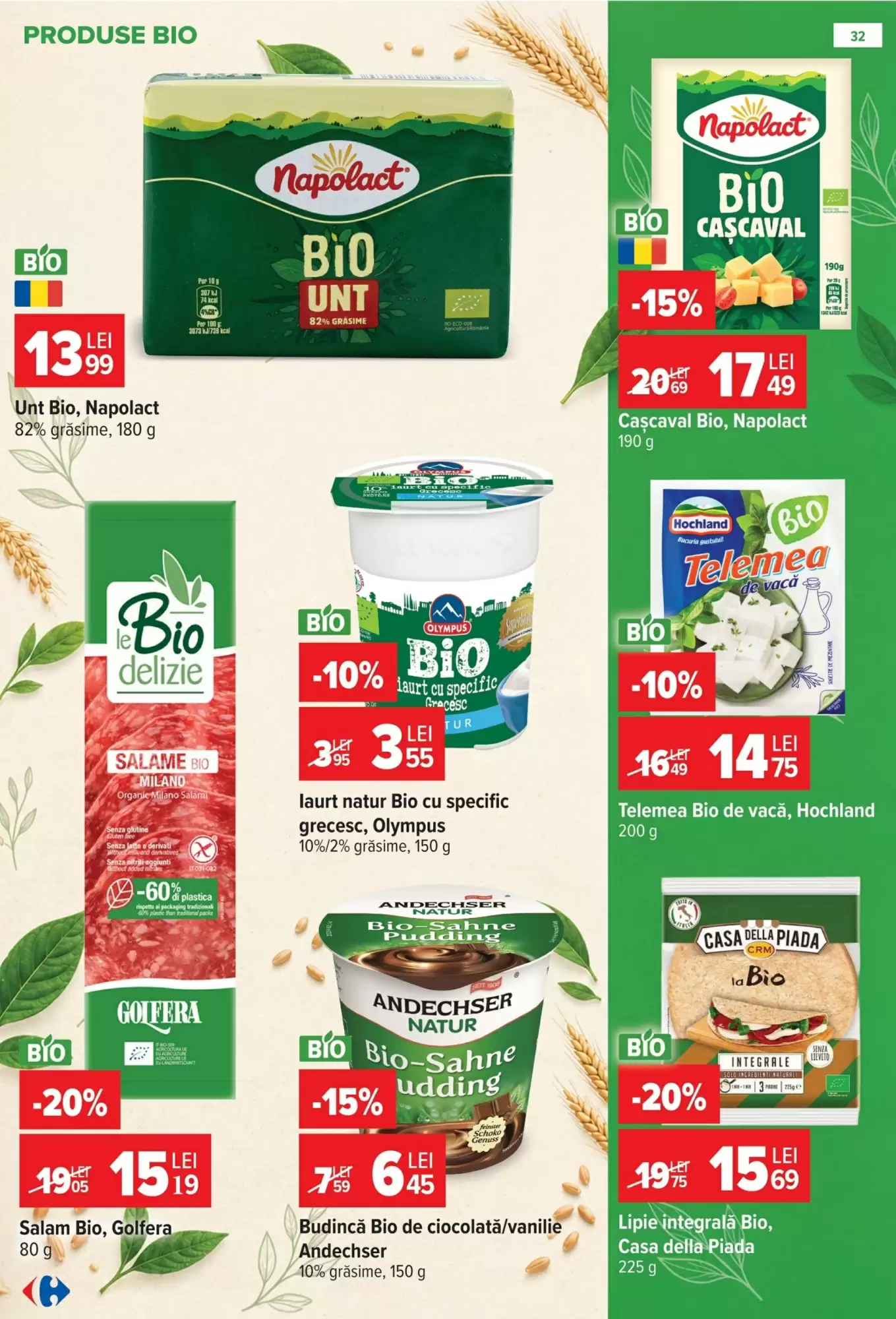Catalogul cu oferte Carrefour valabil de la 14.10.2026 - Pagina 32.