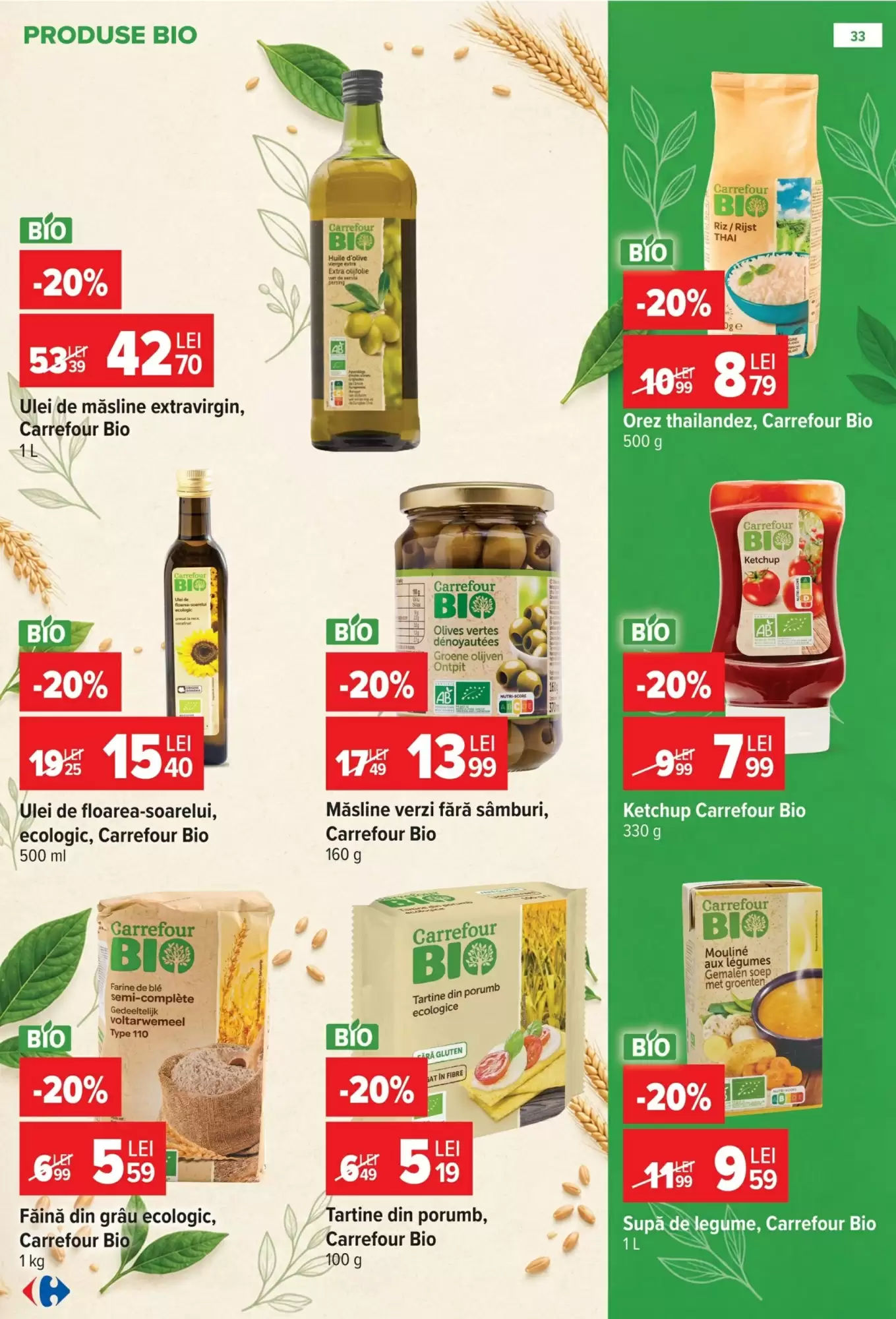Catalogul cu oferte Carrefour valabil de la 14.10.2026 - Pagina 33.