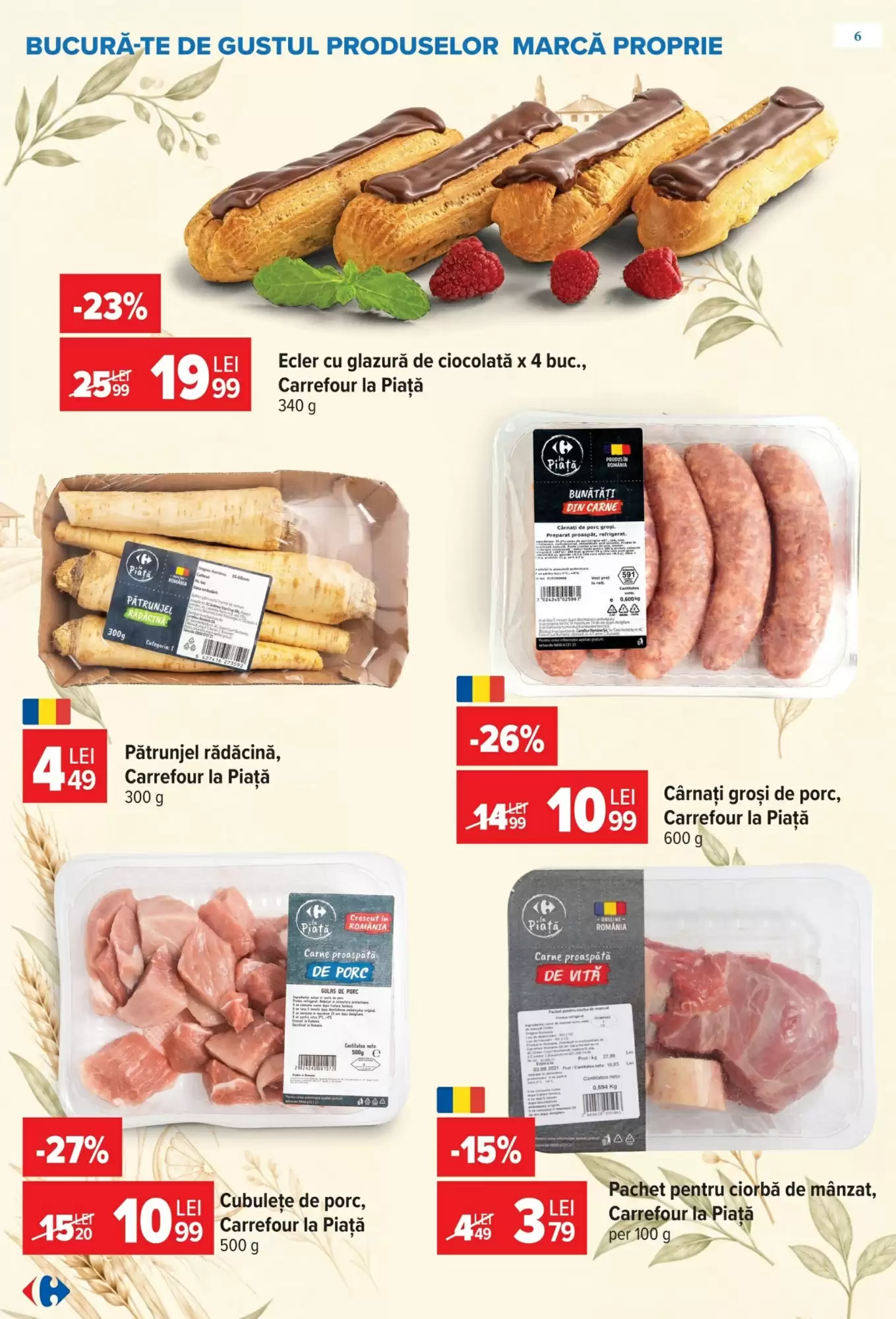 Catalogul cu oferte Carrefour valabil de la 14.10.2026 - Pagina 6.
