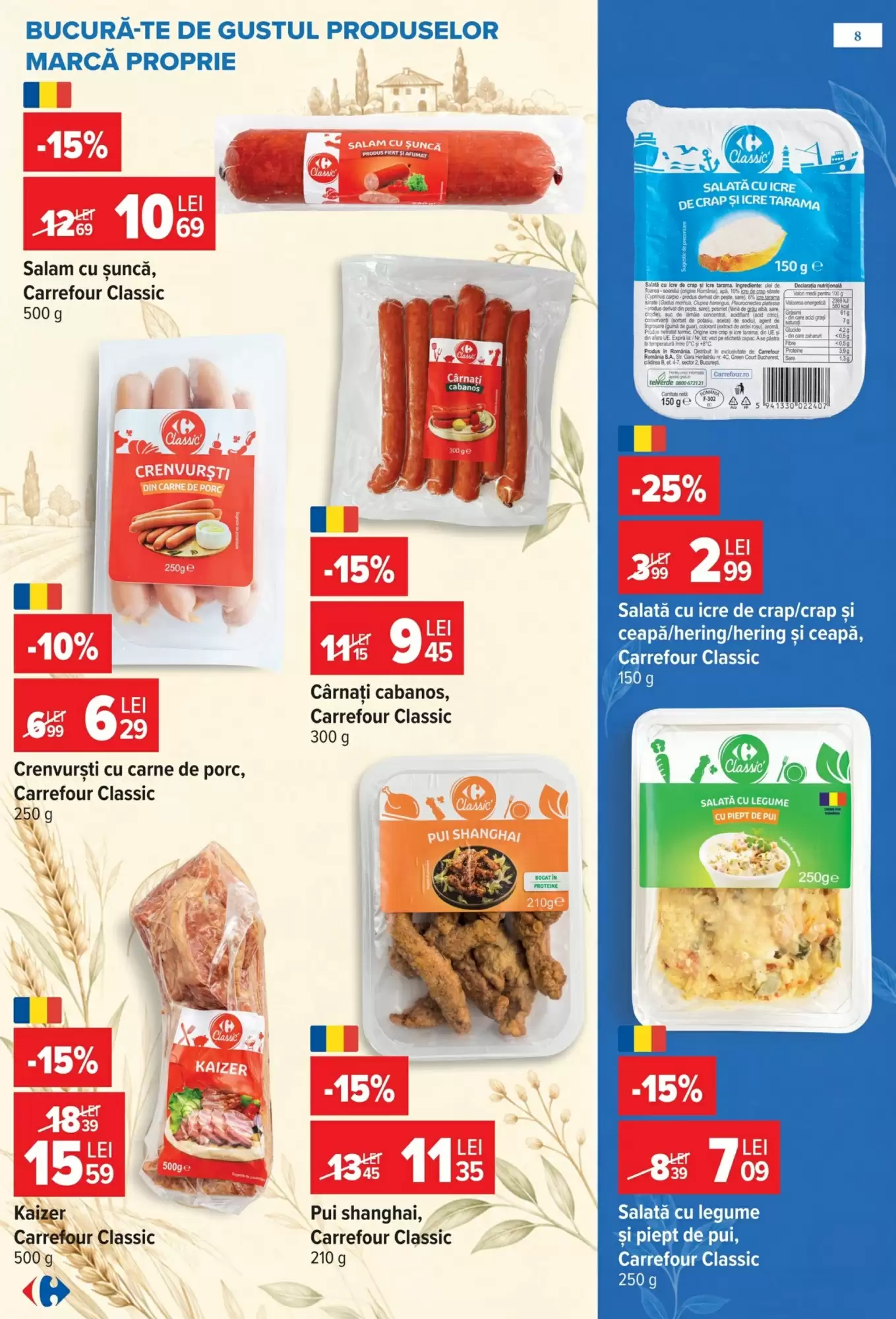 Catalogul cu oferte Carrefour valabil de la 14.10.2026 - Pagina 8.