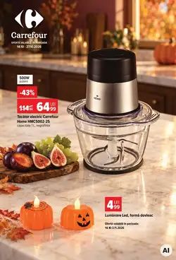 Catalogul cu oferte Carrefour valabil de la 14.10.2026