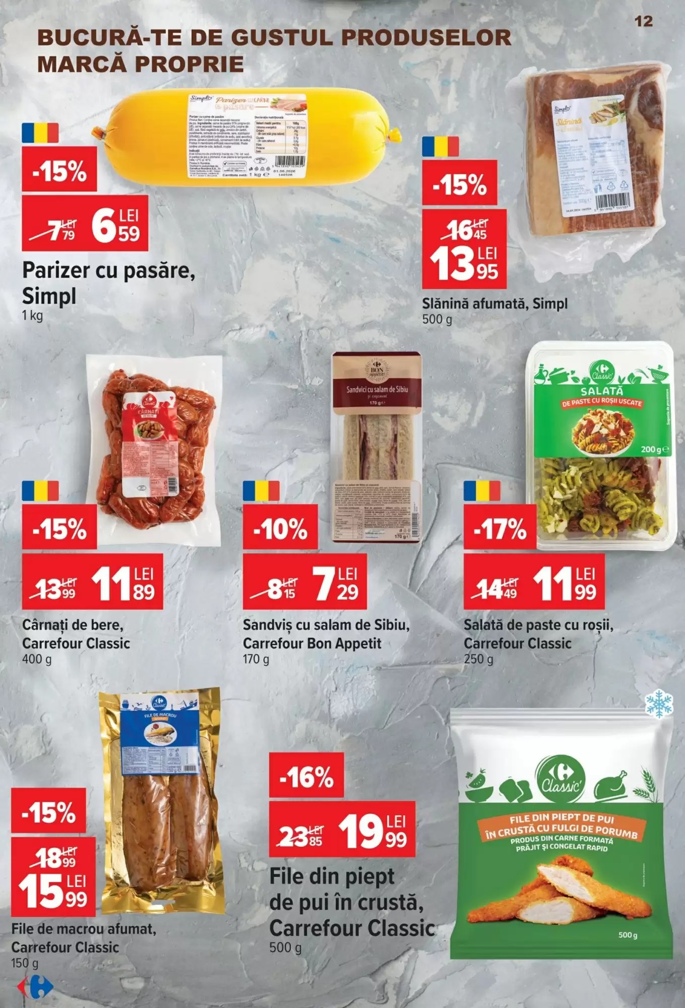 Catalogul cu oferte Carrefour valabil de la 14.10.2026 - Pagina 12.