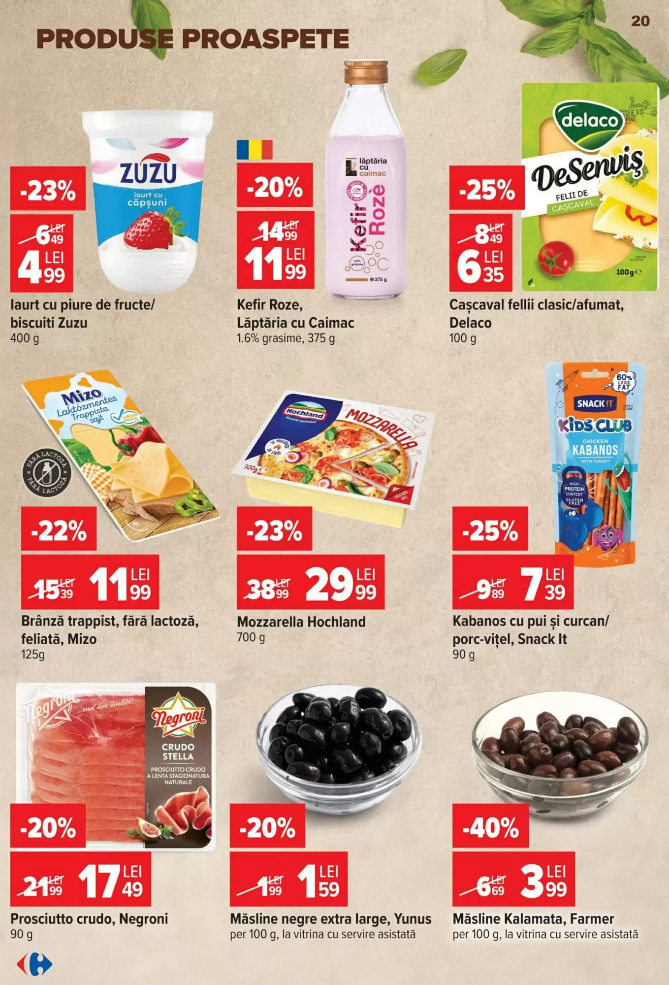 Catalogul cu oferte Carrefour valabil de la 14.10.2026 - Pagina 20.