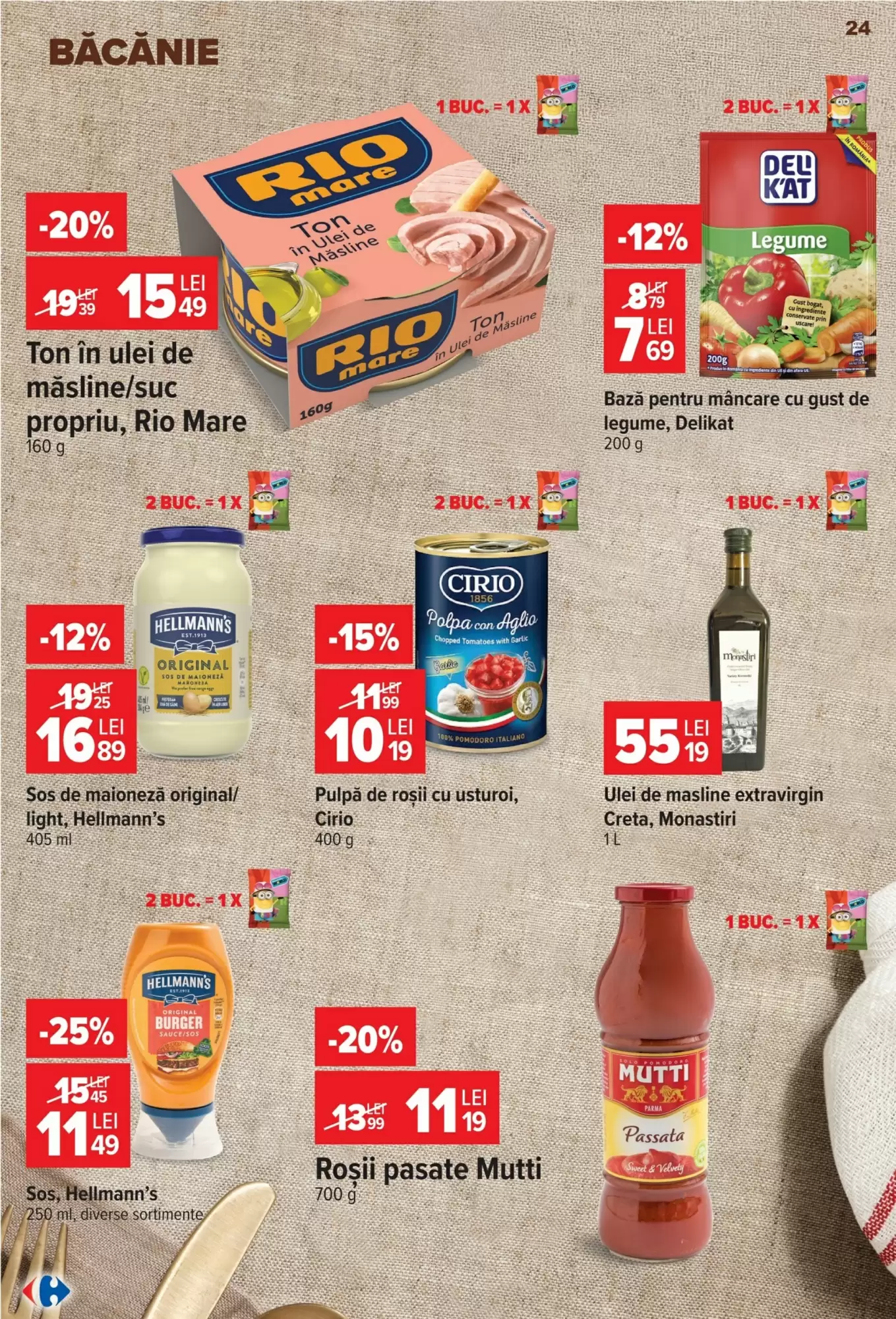 Catalogul cu oferte Carrefour valabil de la 14.10.2026 - Pagina 24.