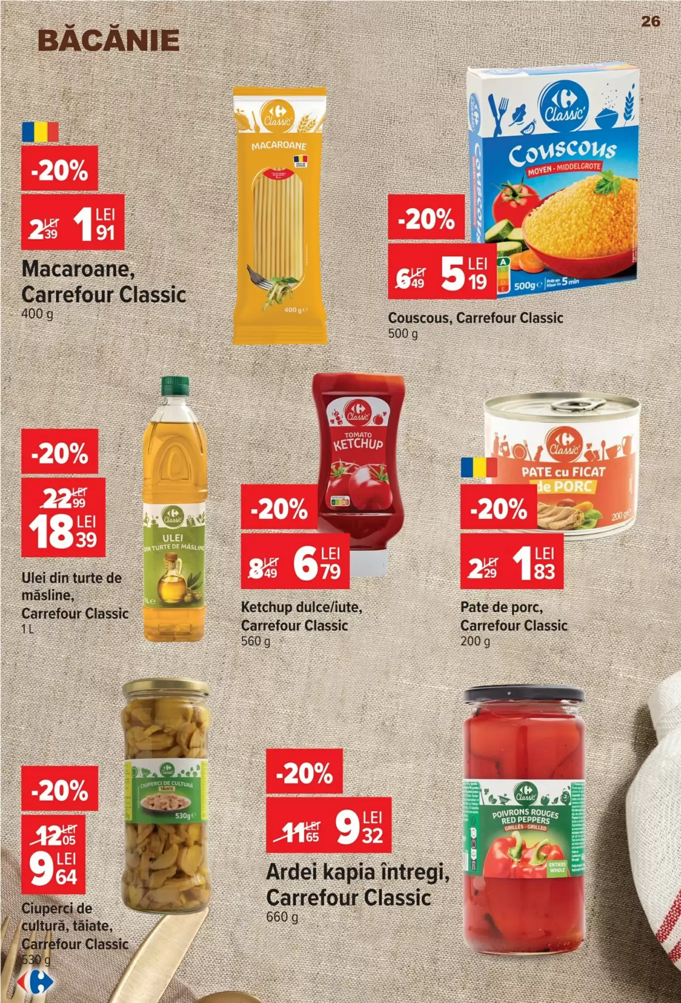 Catalogul cu oferte Carrefour valabil de la 14.10.2026 - Pagina 26.
