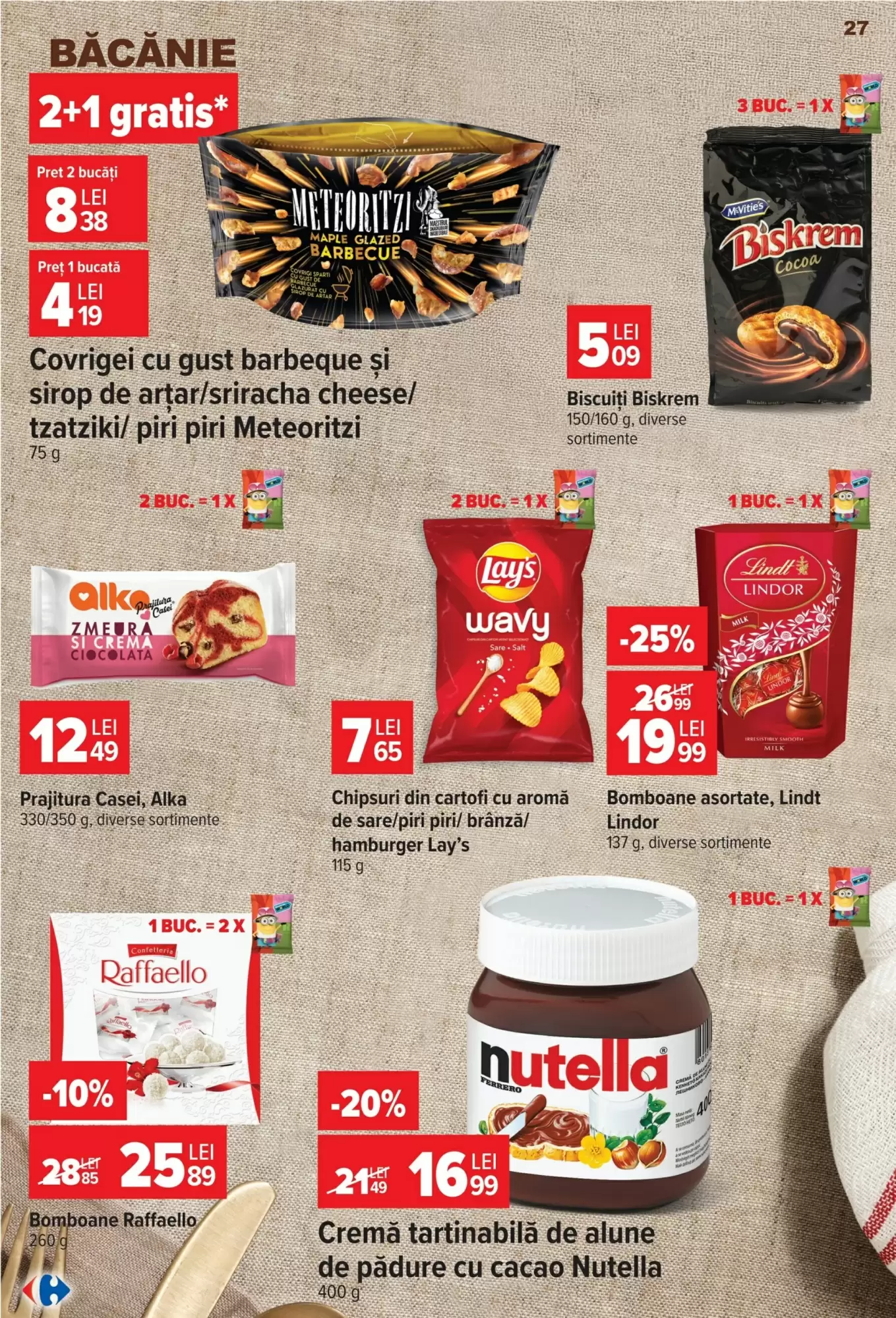 Catalogul cu oferte Carrefour valabil de la 14.10.2026 - Pagina 27.