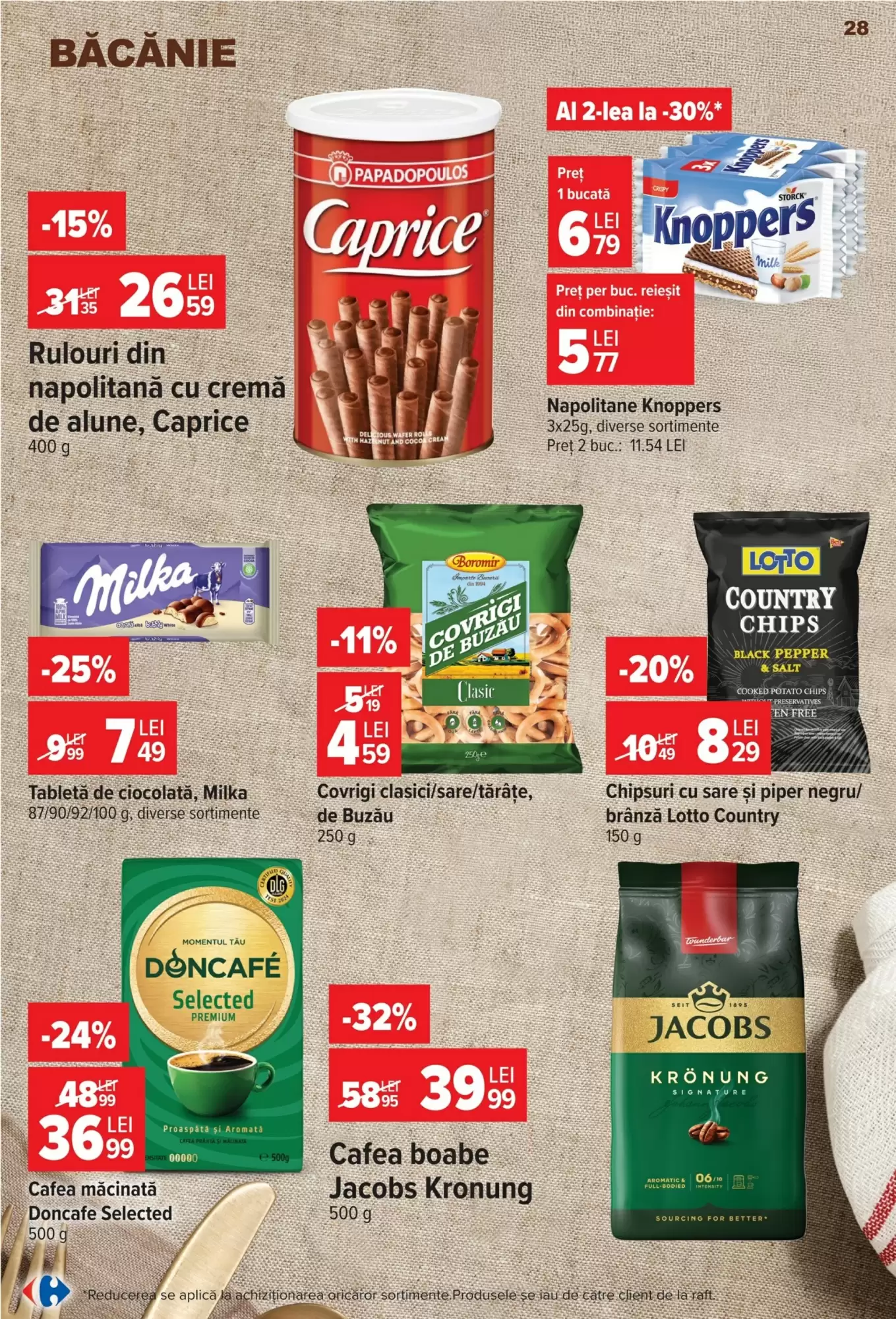 Catalogul cu oferte Carrefour valabil de la 14.10.2026 - Pagina 28.