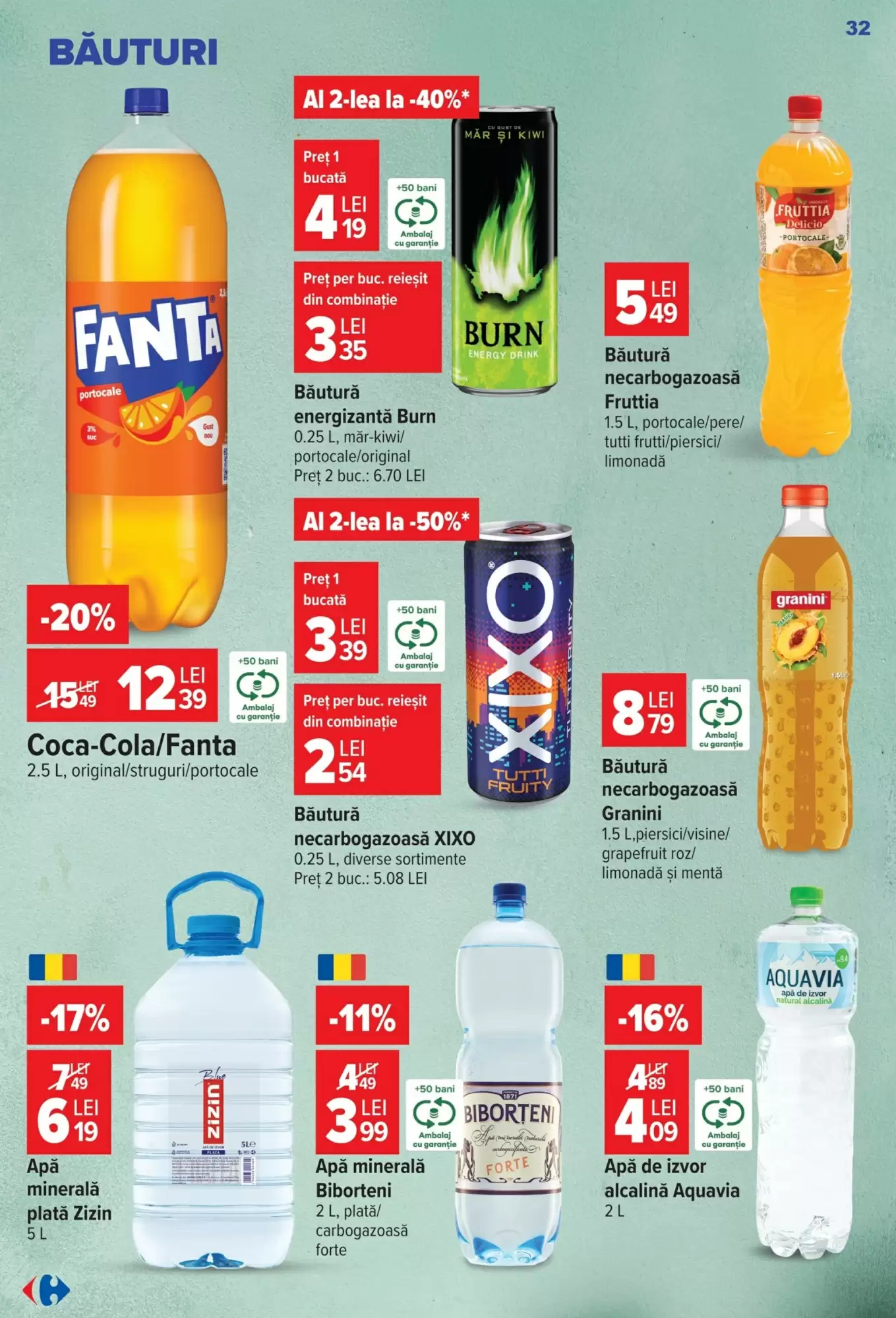 Catalogul cu oferte Carrefour valabil de la 14.10.2026 - Pagina 32.
