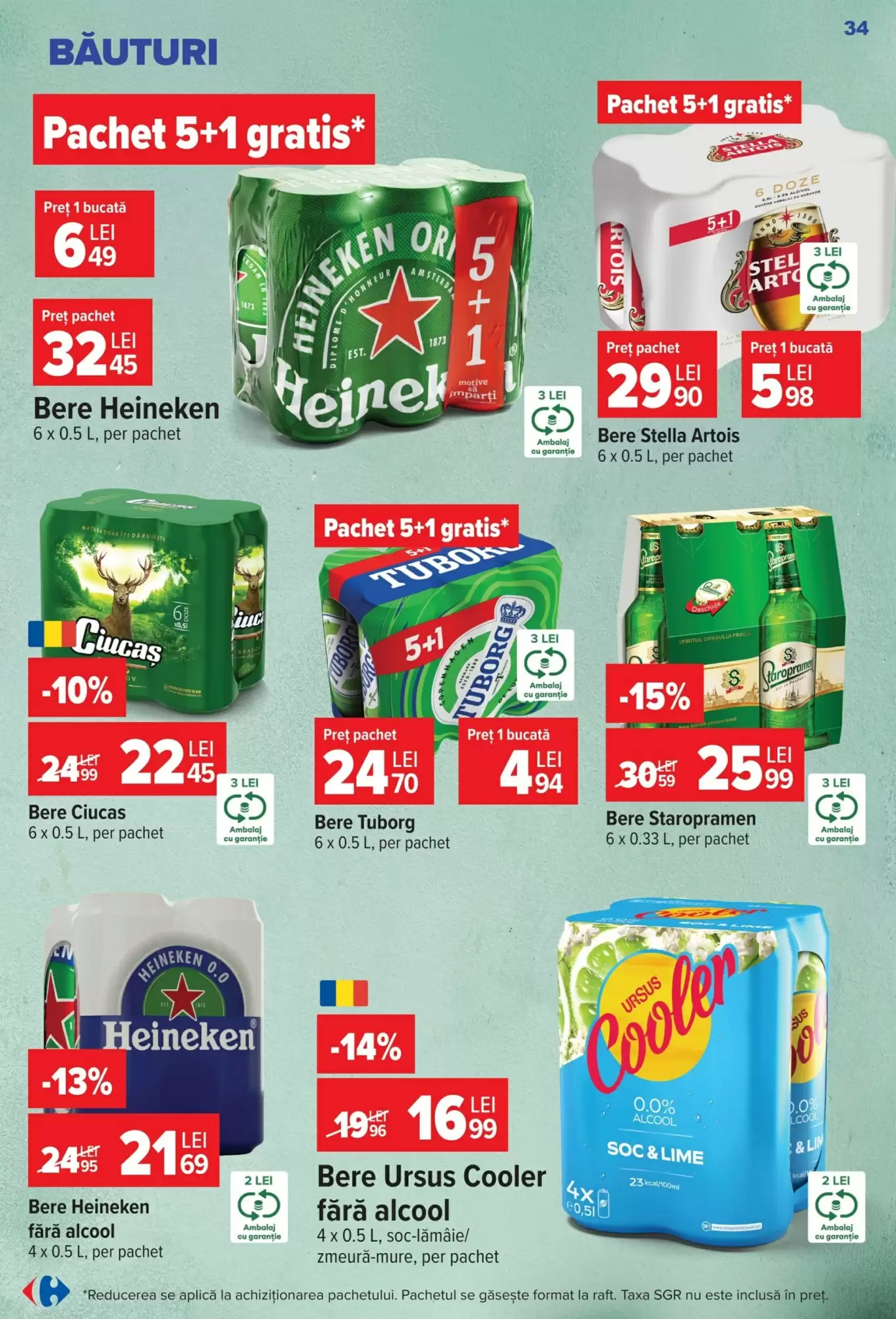 Catalogul cu oferte Carrefour valabil de la 14.10.2026 - Pagina 34.