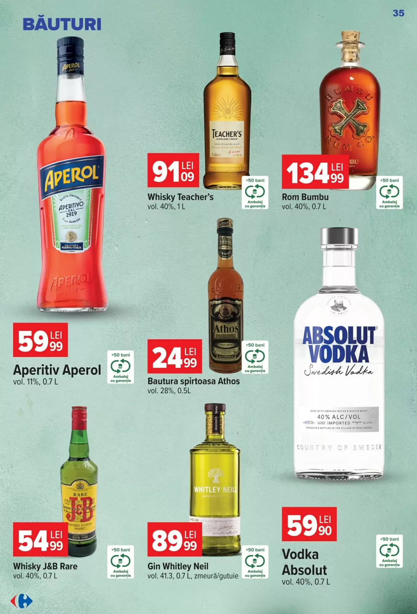 Catalogul cu oferte Carrefour valabil de la 14.10.2026 - Pagina 35.
