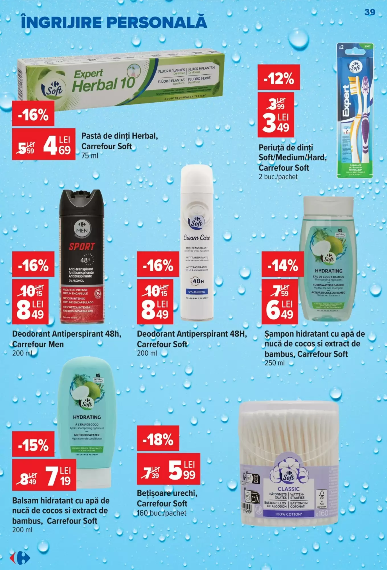 Catalogul cu oferte Carrefour valabil de la 14.10.2026 - Pagina 39.