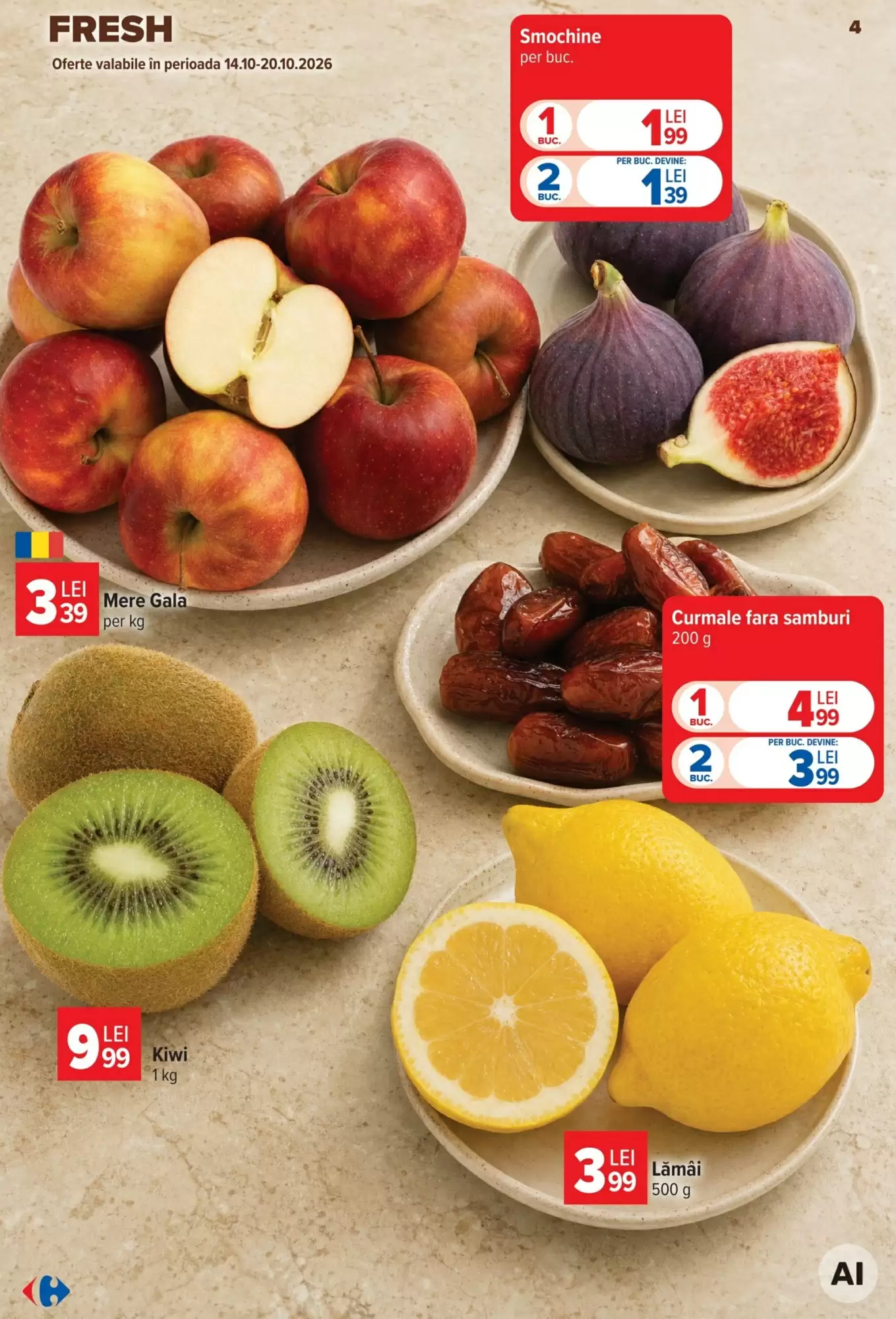 Catalogul cu oferte Carrefour valabil de la 14.10.2026 - Pagina 4.