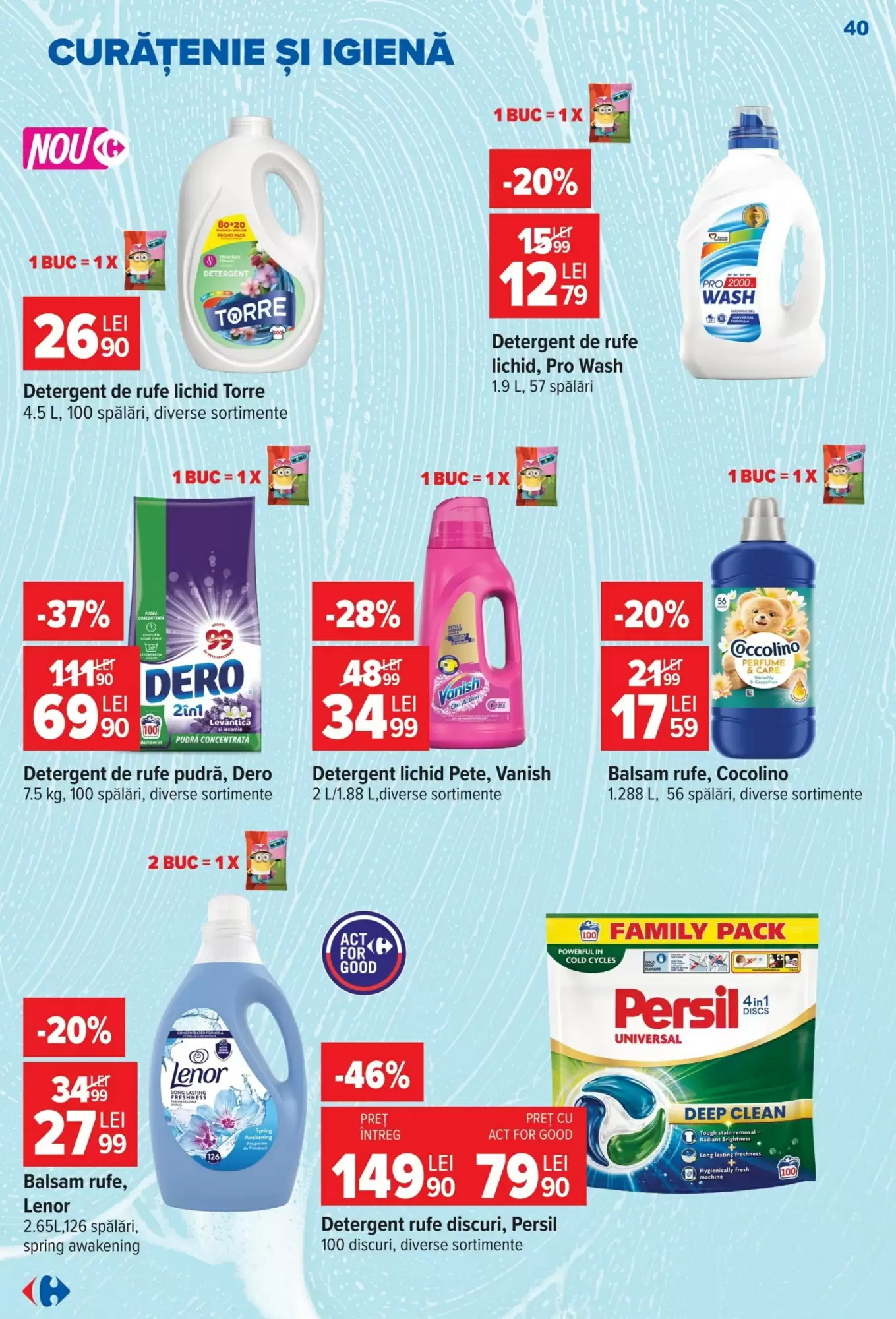 Catalogul cu oferte Carrefour valabil de la 14.10.2026 - Pagina 40.