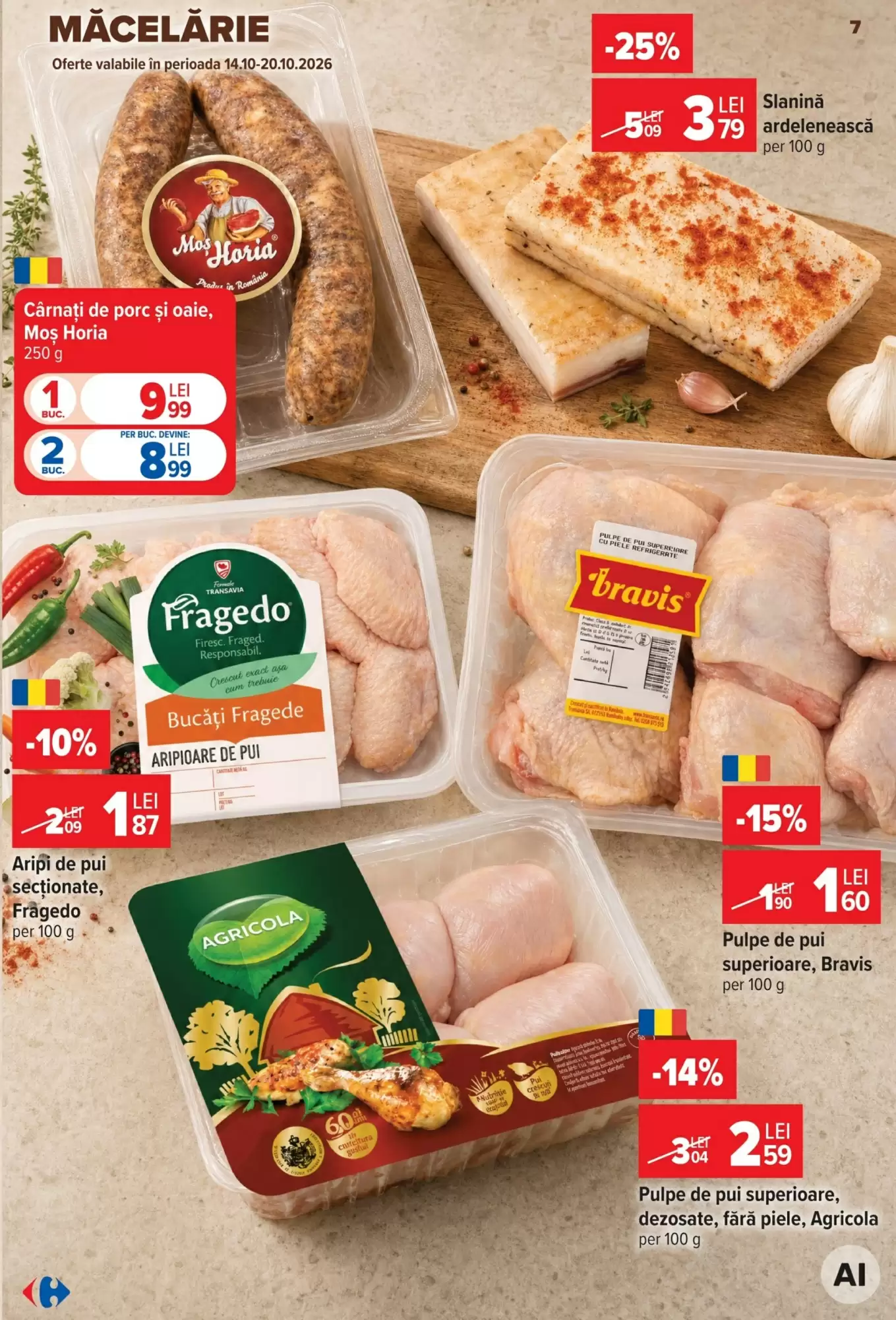 Catalogul cu oferte Carrefour valabil de la 14.10.2026 - Pagina 7.