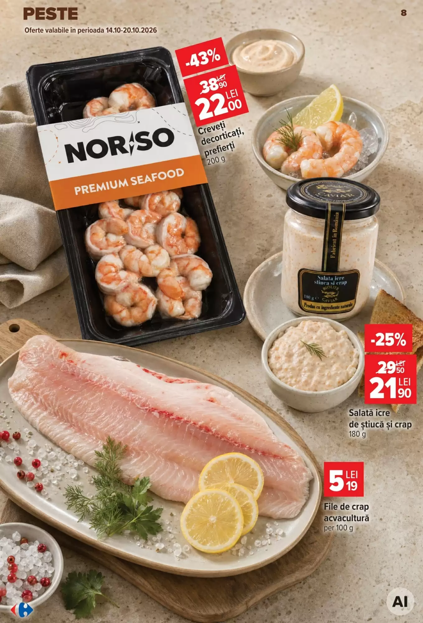 Catalogul cu oferte Carrefour valabil de la 14.10.2026 - Pagina 8.