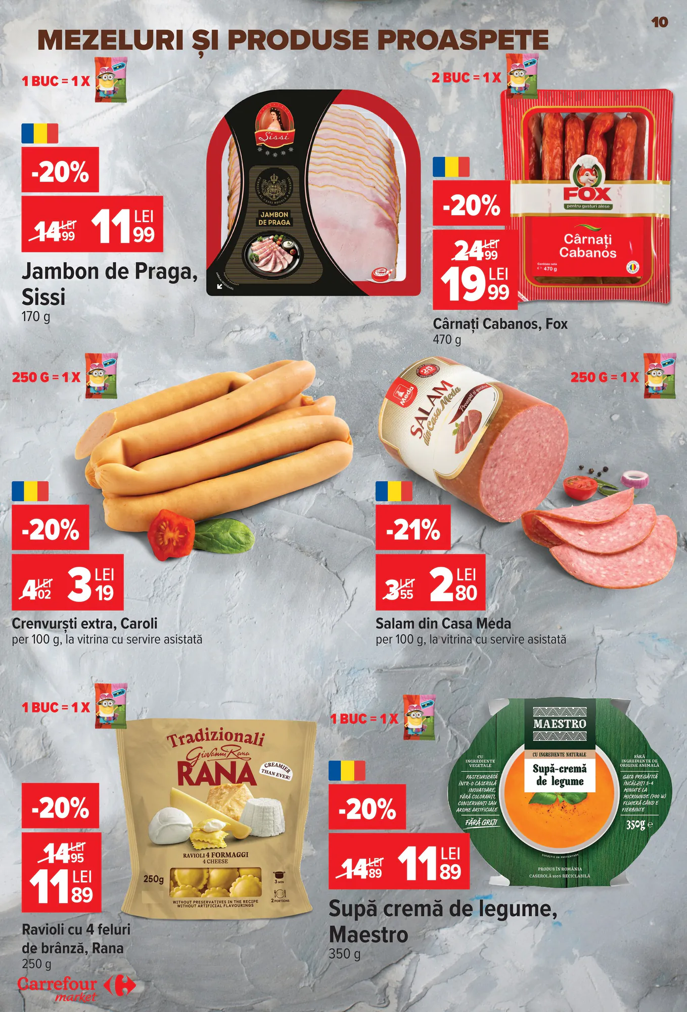 Catalogul cu oferte Carrefour Market valabil de la 14.10.2026 - Pagina 10.