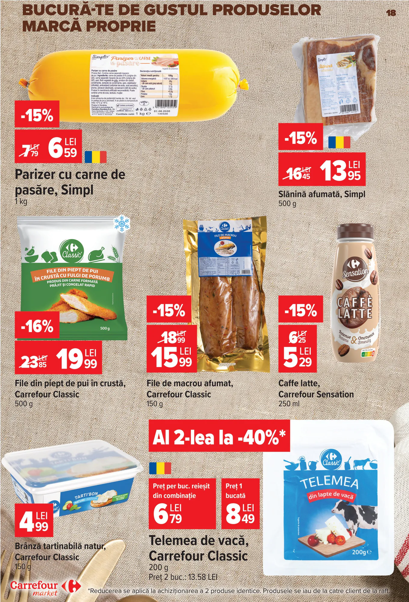 Catalogul cu oferte Carrefour Market valabil de la 14.10.2026 - Pagina 18.
