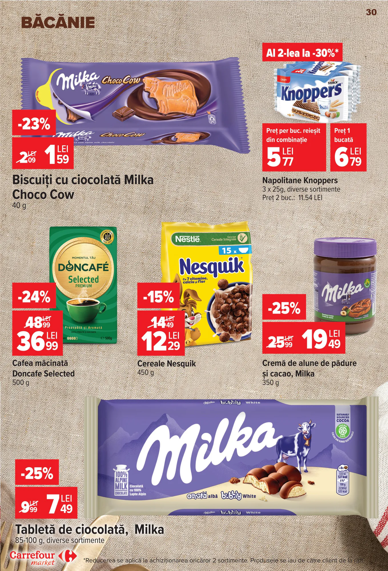 Catalogul cu oferte Carrefour Market valabil de la 14.10.2026 - Pagina 30.