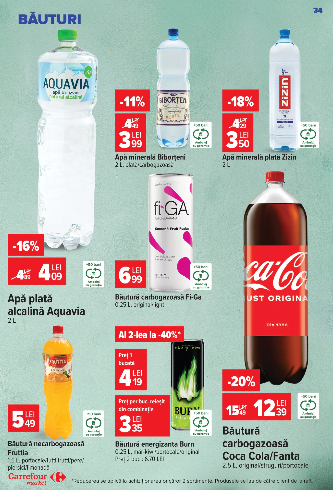 Catalogul cu oferte Carrefour Market valabil de la 14.10.2026 - Pagina 34.