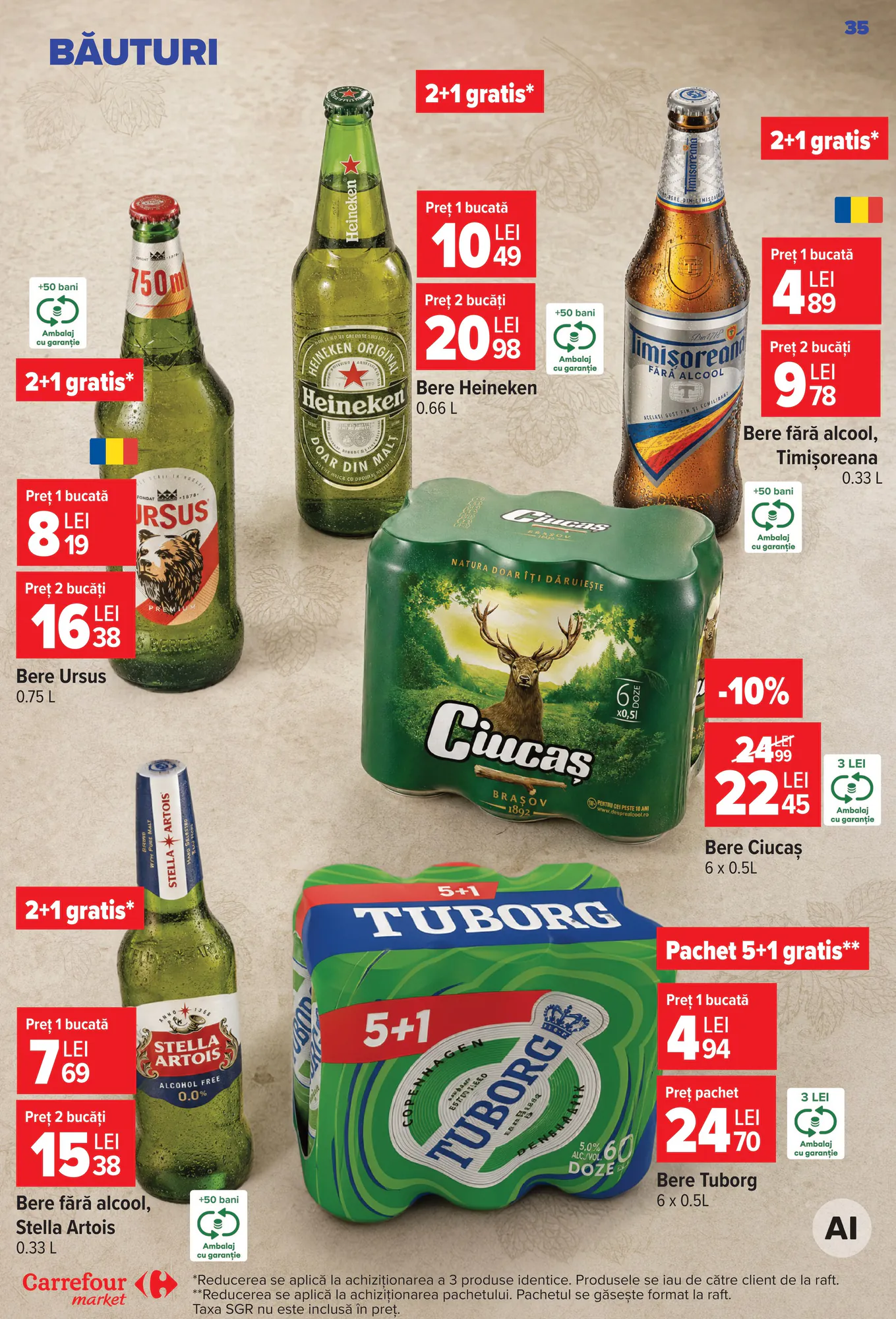 Catalogul cu oferte Carrefour Market valabil de la 14.10.2026 - Pagina 35.