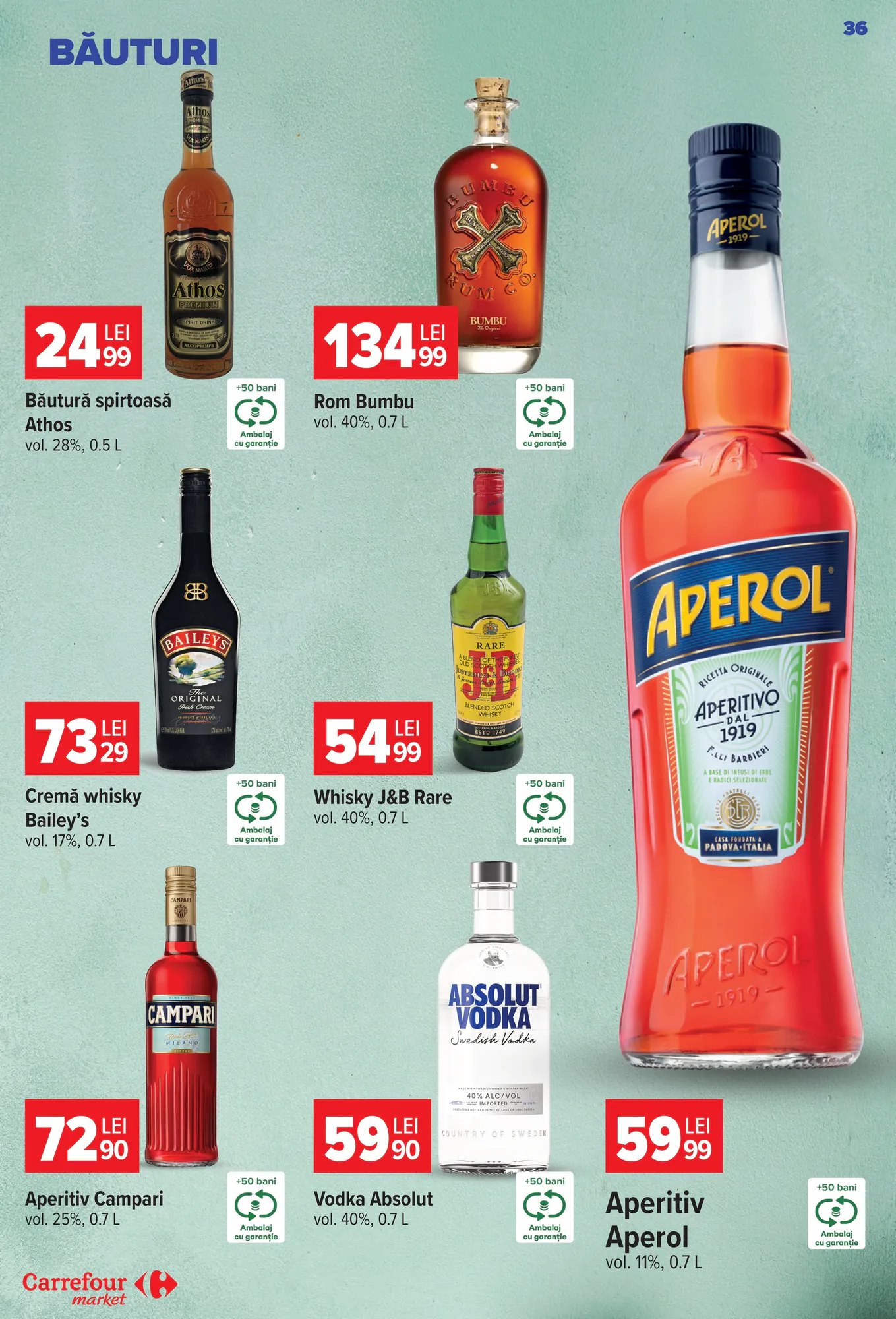 Catalogul cu oferte Carrefour Market valabil de la 14.10.2026 - Pagina 36.