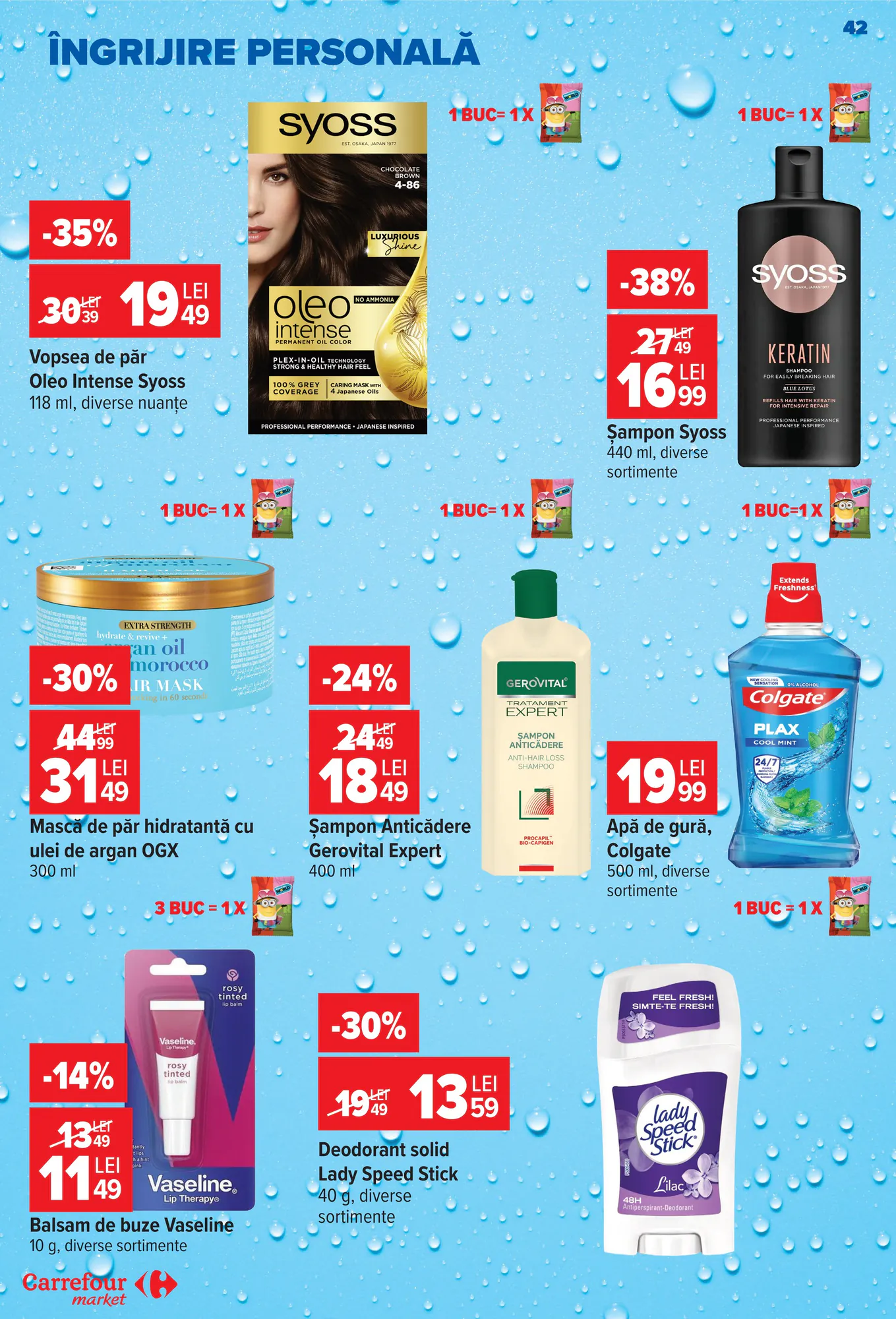 Catalogul cu oferte Carrefour Market valabil de la 14.10.2026 - Pagina 42.