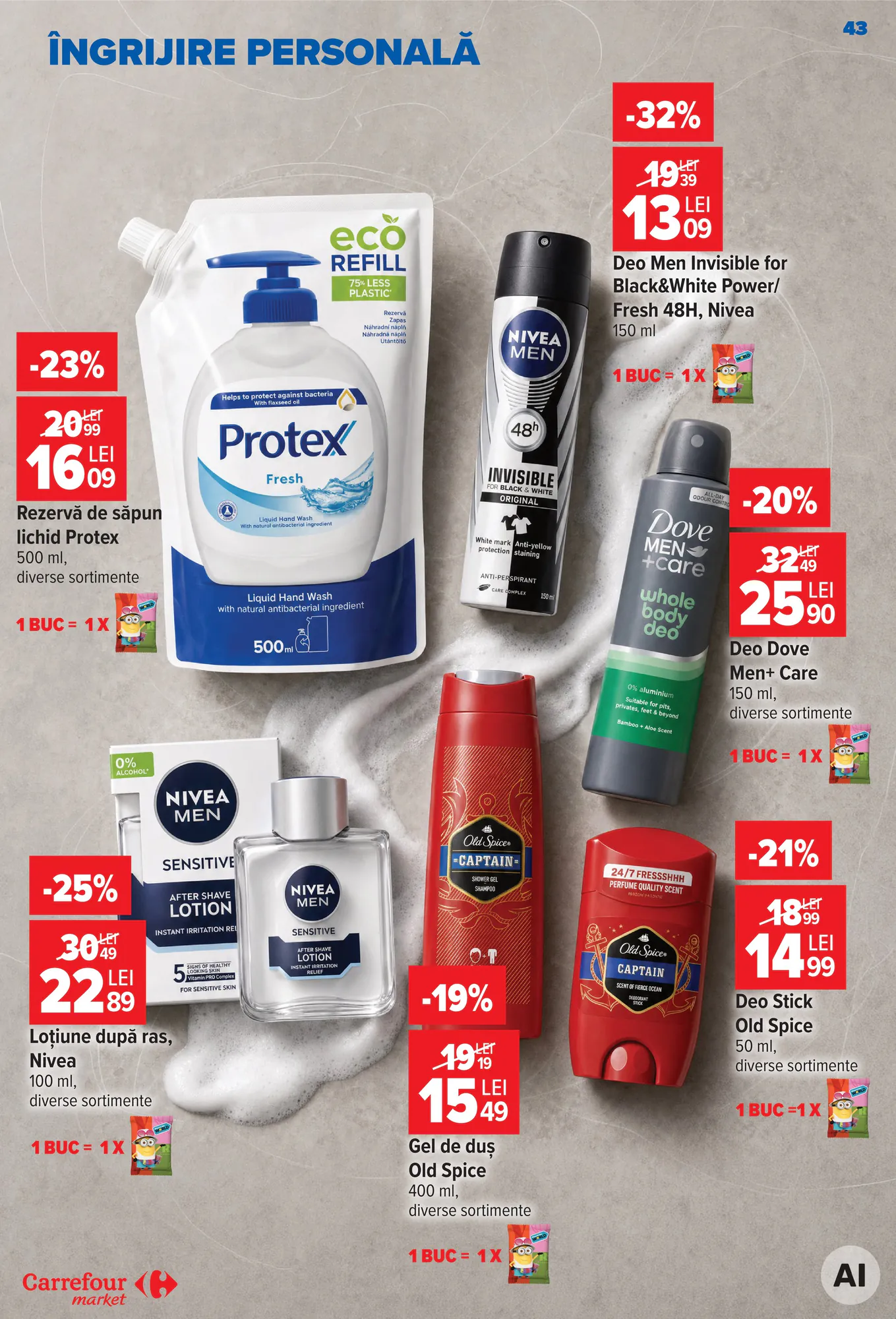 Catalogul cu oferte Carrefour Market valabil de la 14.10.2026 - Pagina 43.