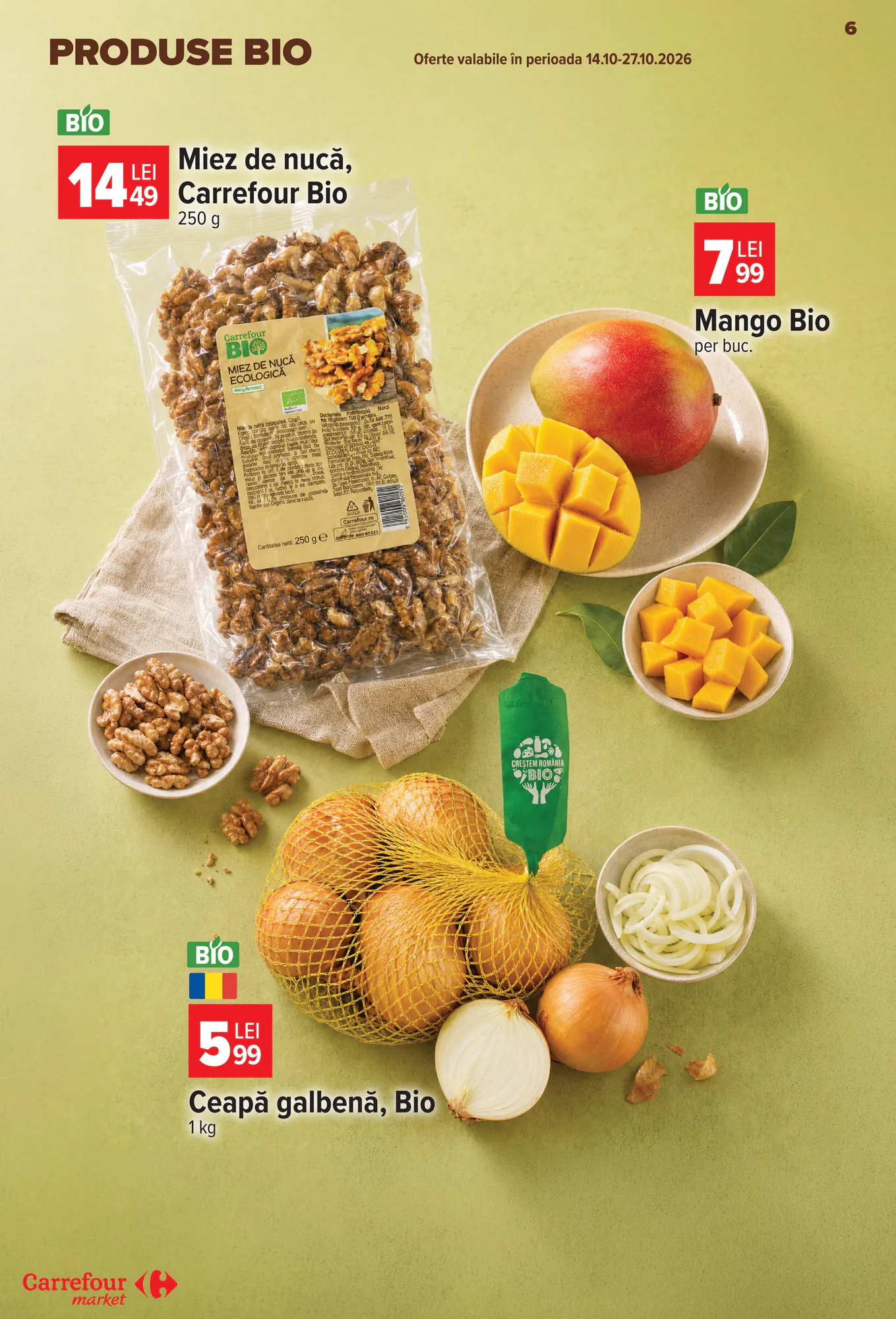 Catalogul cu oferte Carrefour Market valabil de la 14.10.2026 - Pagina 6.