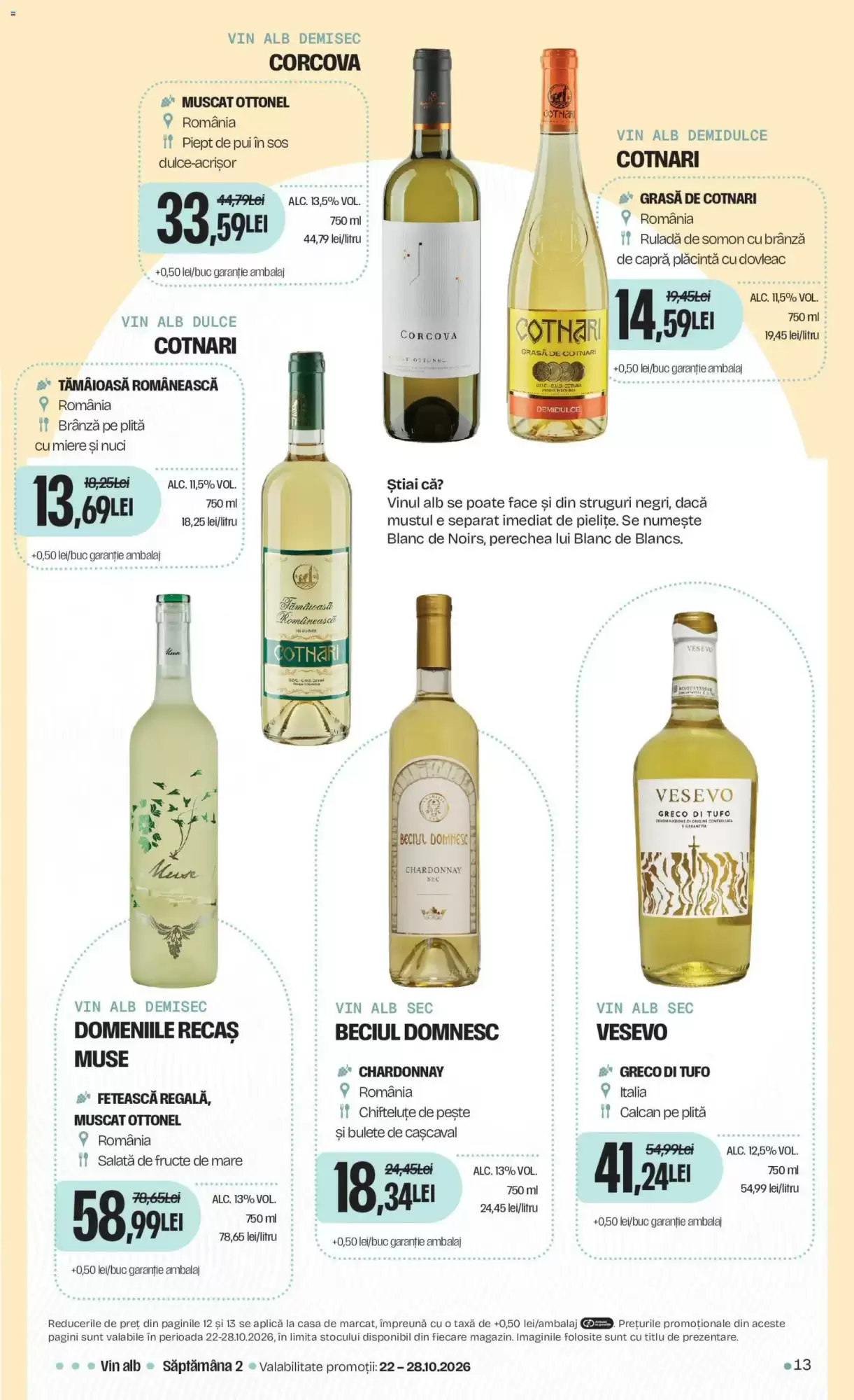 Catalogul cu oferte Mega Image valabil de la 15.10.2026 - Pagina 13.