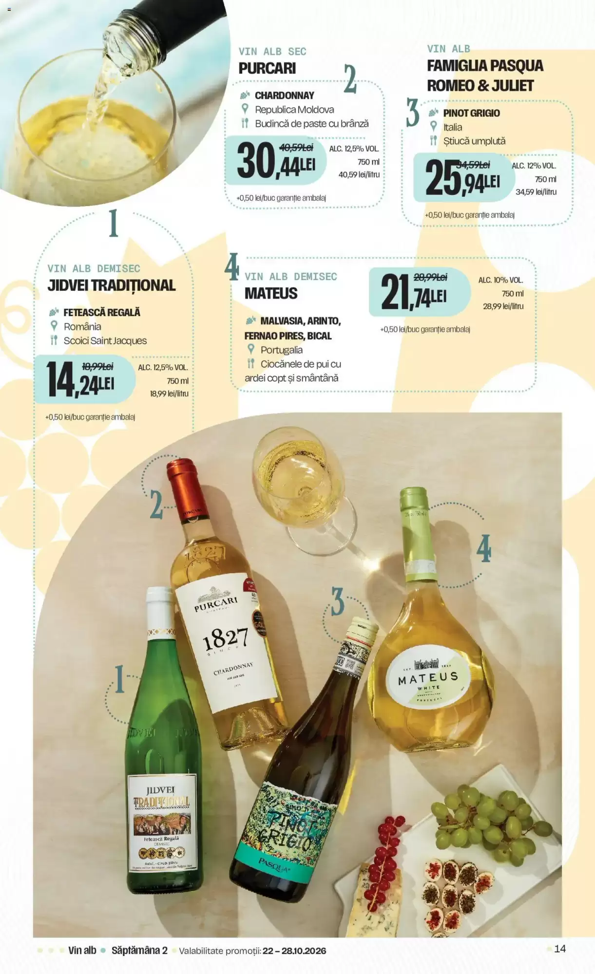 Catalogul cu oferte Mega Image valabil de la 15.10.2026 - Pagina 14.