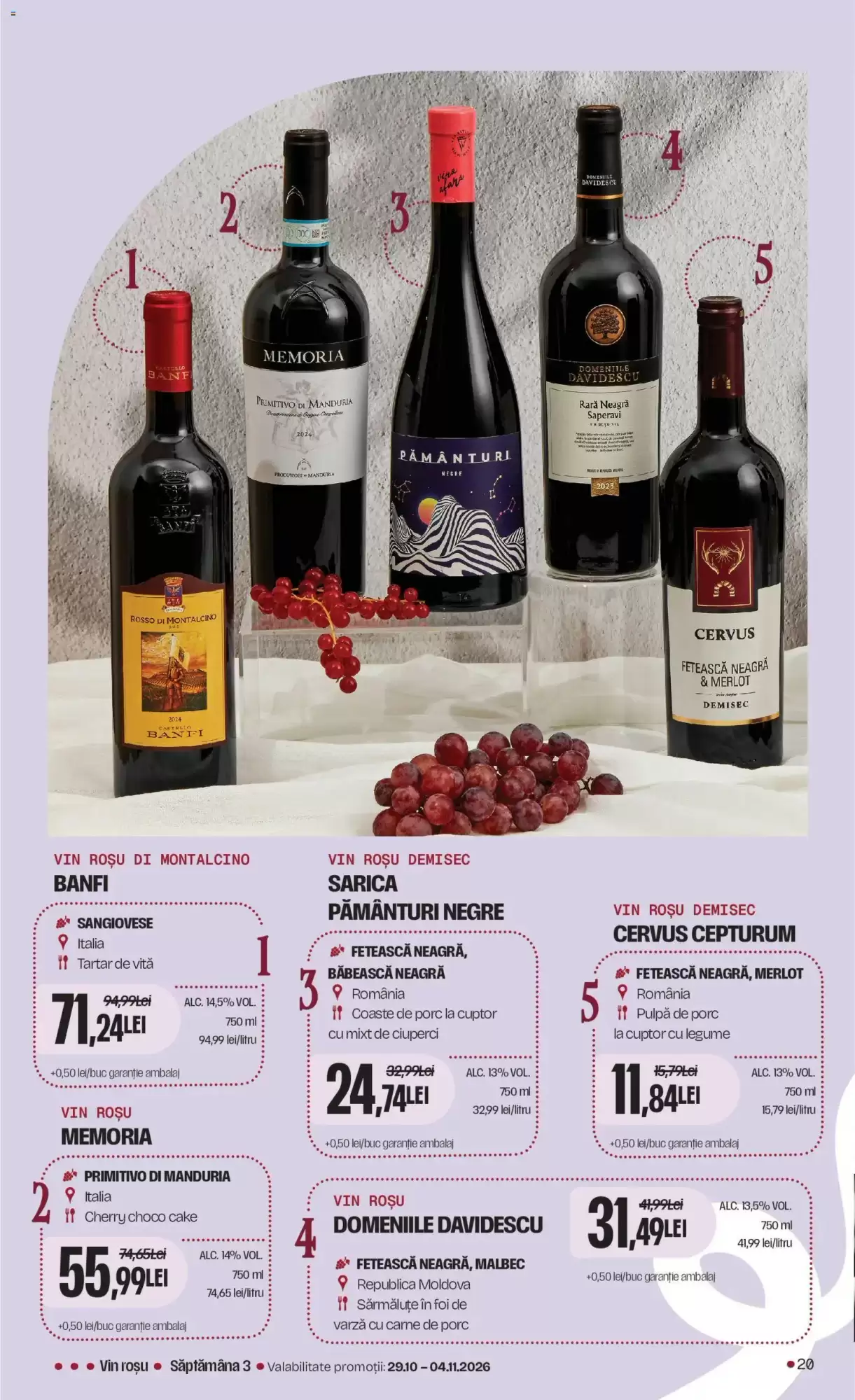 Catalogul cu oferte Mega Image valabil de la 15.10.2026 - Pagina 20.