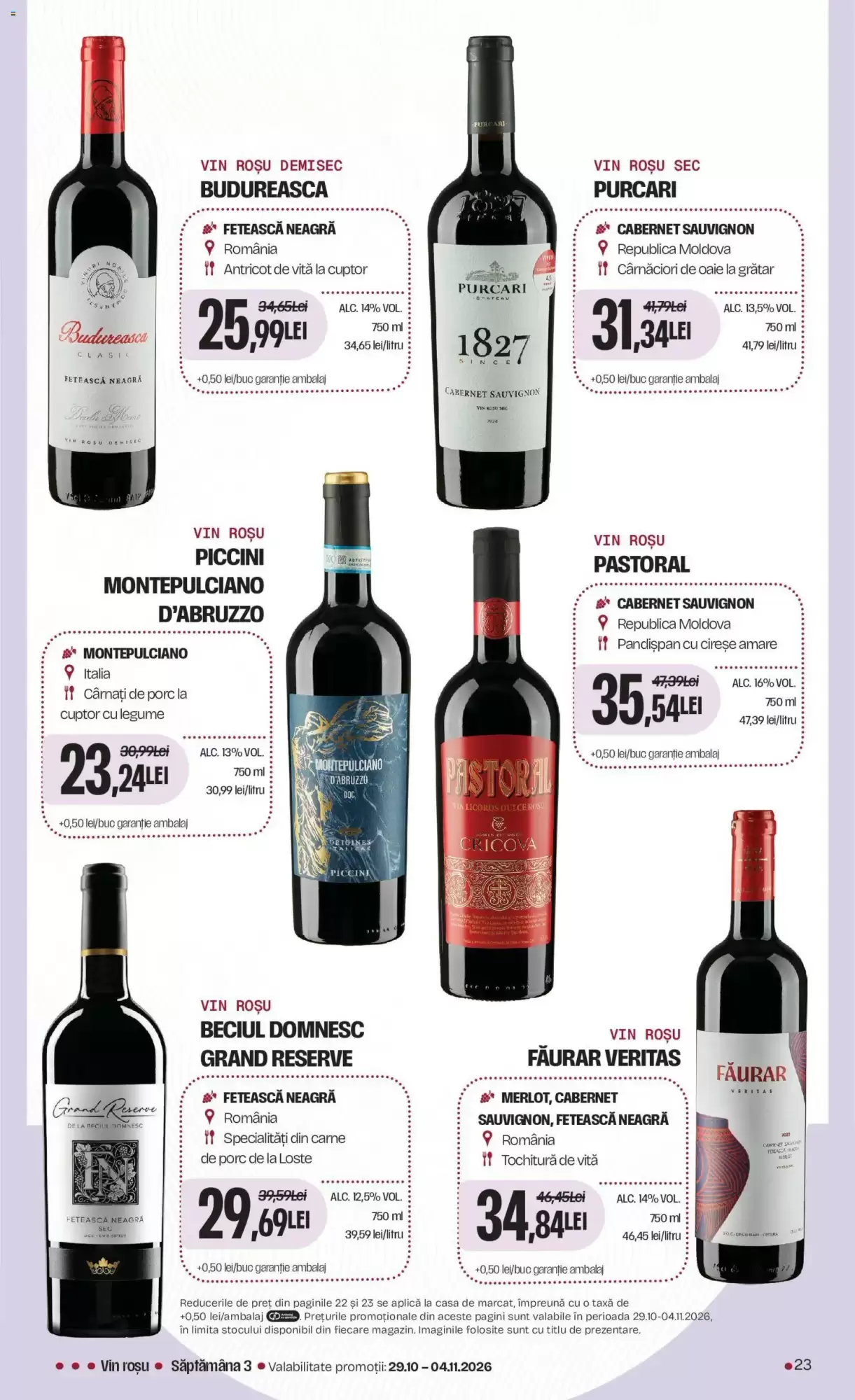 Catalogul cu oferte Mega Image valabil de la 15.10.2026 - Pagina 23.