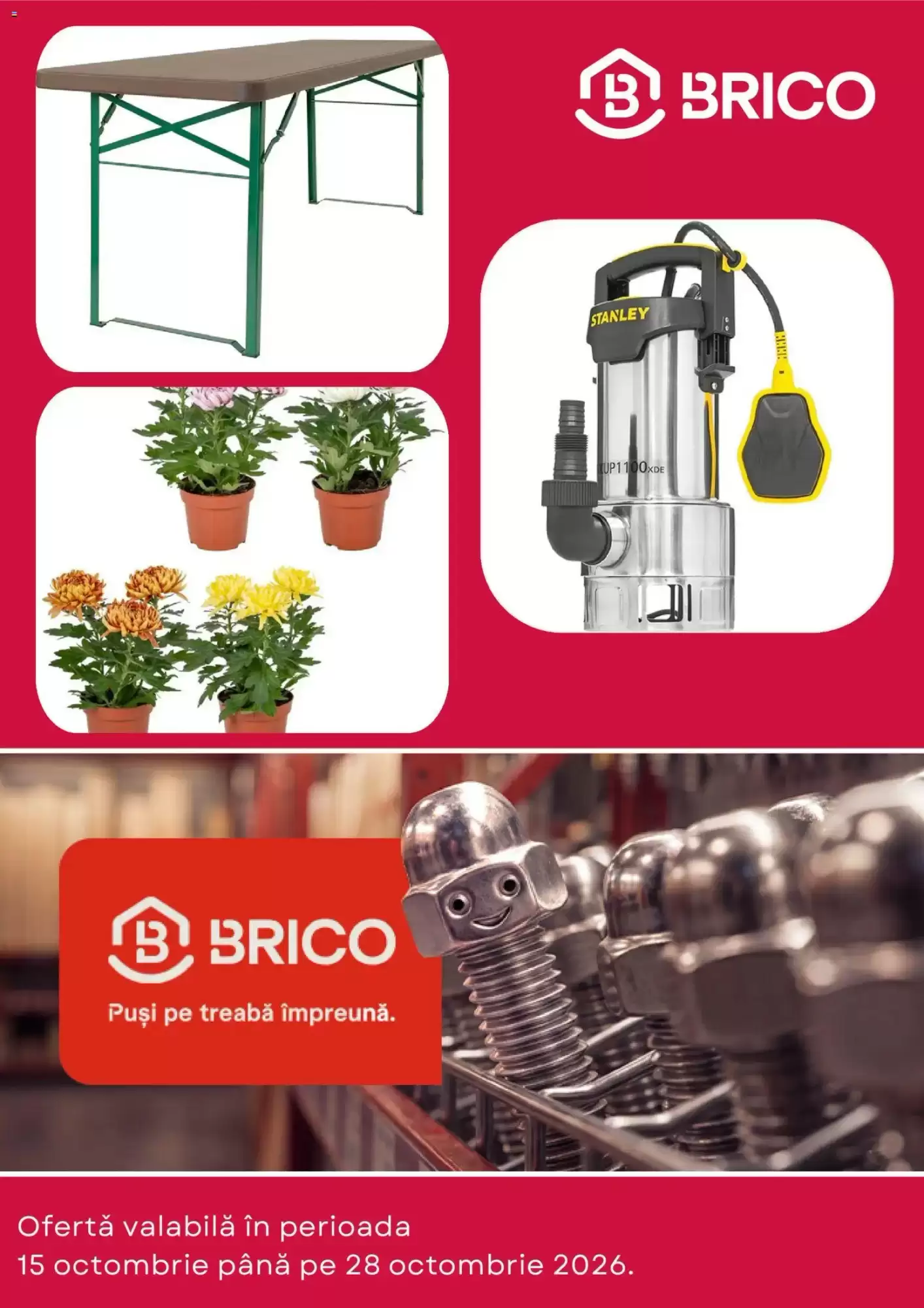 Catalogul cu oferte Brico Depôt valabil de la 15.10.2026 - Pagina 1.