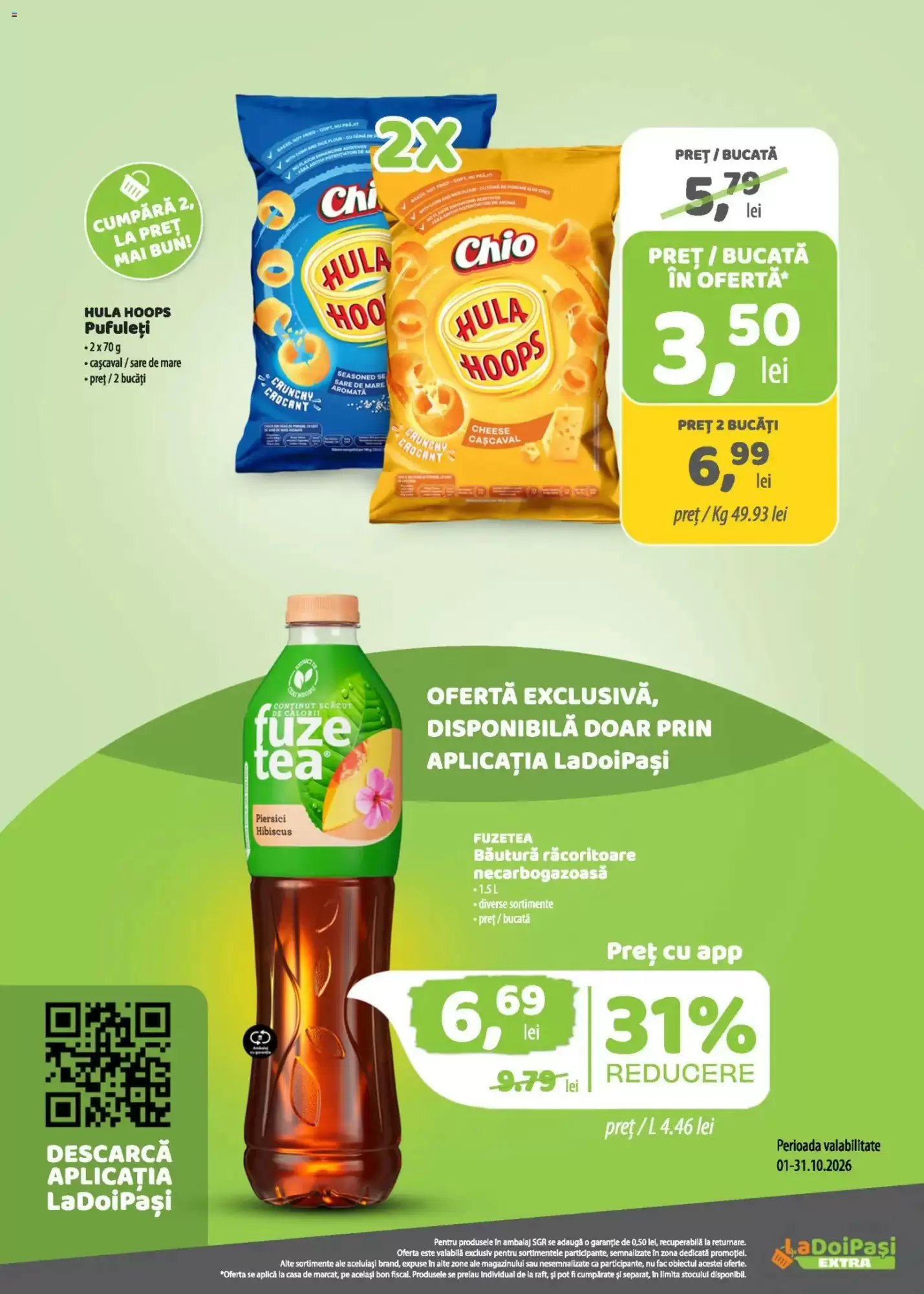 Catalogul cu oferte La Doi Pasi valabil de la 16.10.2026 - Pagina 10.